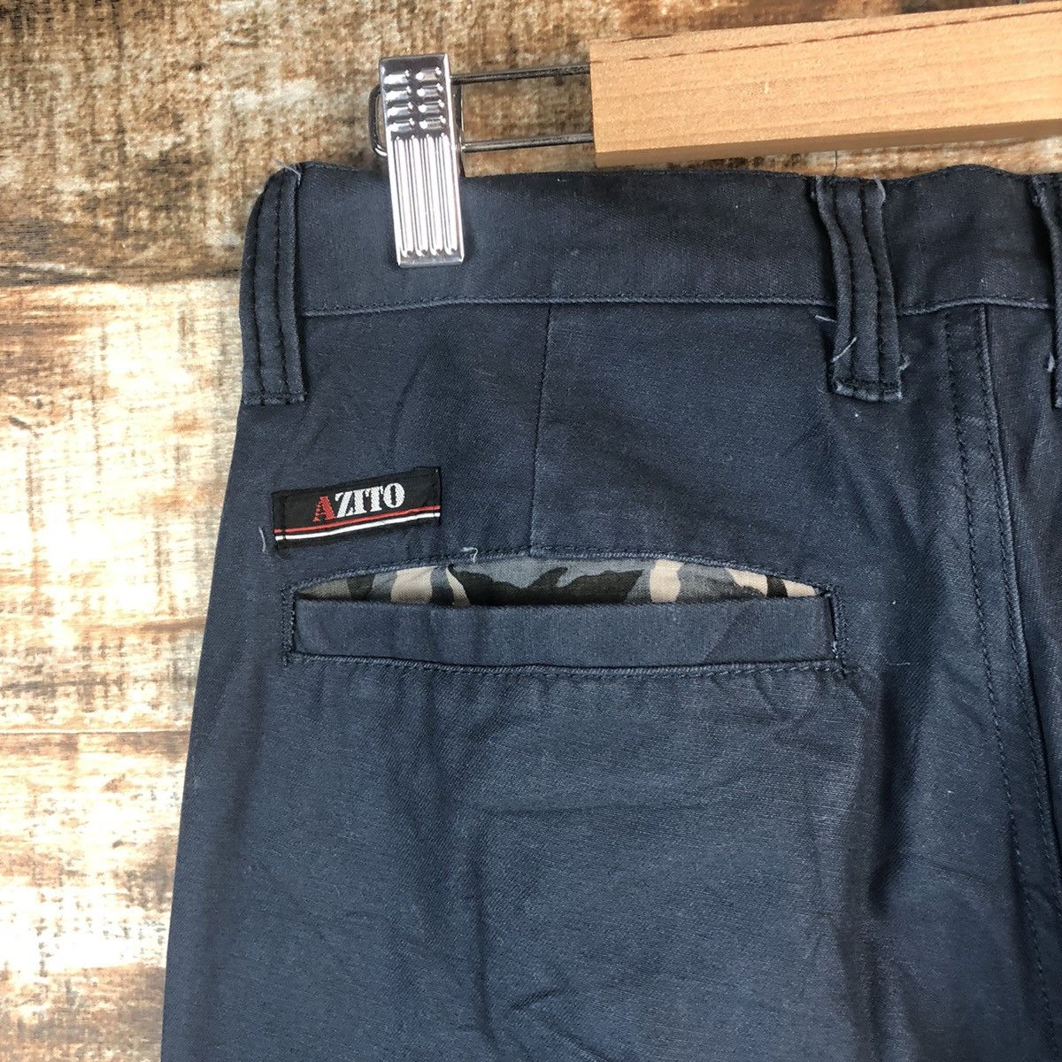 Other DL Azito Dark Blue Cargo Multipocket Pants #C700 Size US 30 / EU 46 - 16 Thumbnail