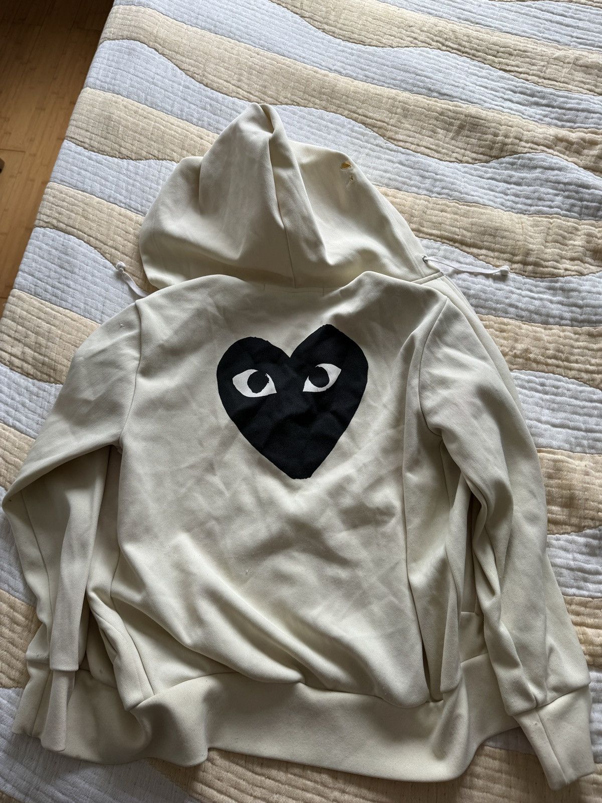 Comme des Garcons PLAY CDG Play Heart Zip Up Size S / US 4 / IT 40 - 6 Thumbnail
