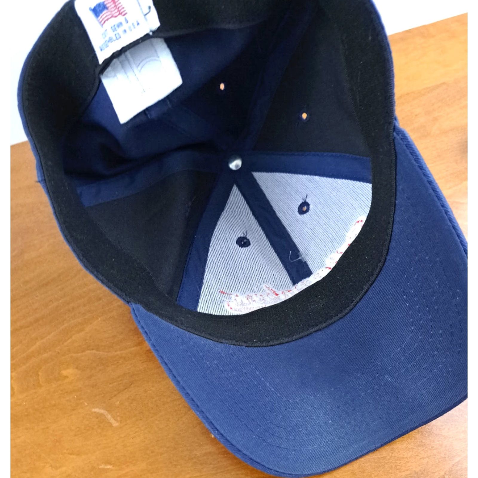 Vintage VINTAGE Boilermakers Local 169 Detroit Tigers Embroidered Fitted Hat Large Blue Men Cotton Canvas Baseball Cap Stretch Headband Size ONE SIZE - 6 Thumbnail