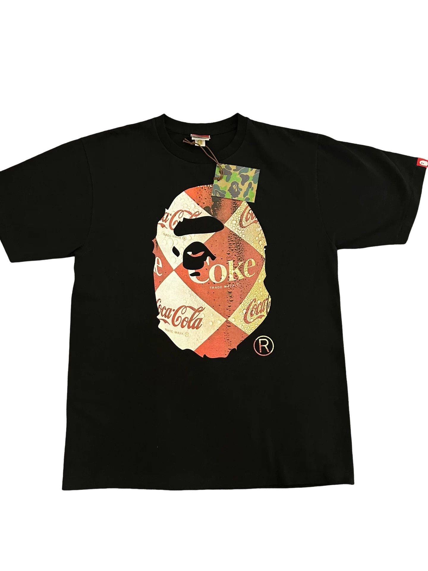 Bape BAPE x Coca-Cola Ape Head Logo T-Shirt XL Size US XL / EU 56 / 4 - 1 Thumbnail