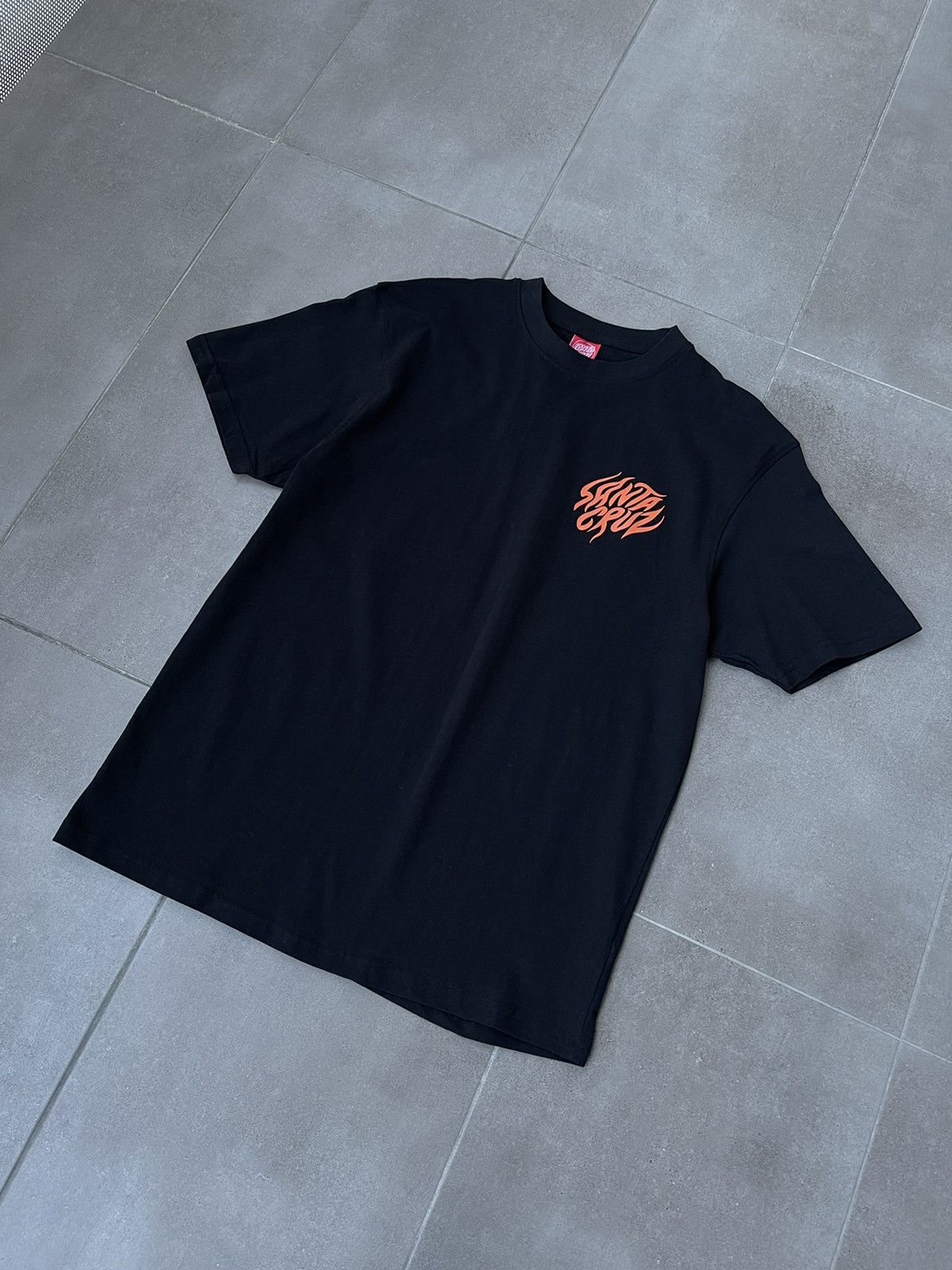 Santa Cruz Skateboards !DS! Santa Cruz Salba Tiger Hand Black Short Sleeve T-Shirt Size US M / EU 48-50 / 2 - 4 Thumbnail