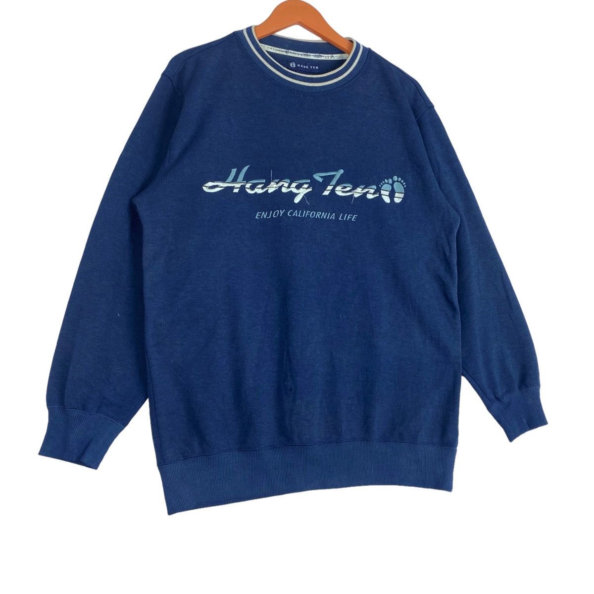 Hang Ten Hang Ten Sweatshirt Crewneck Pull Over Jumper Size US M / EU 48-50 / 2 - 4 Thumbnail