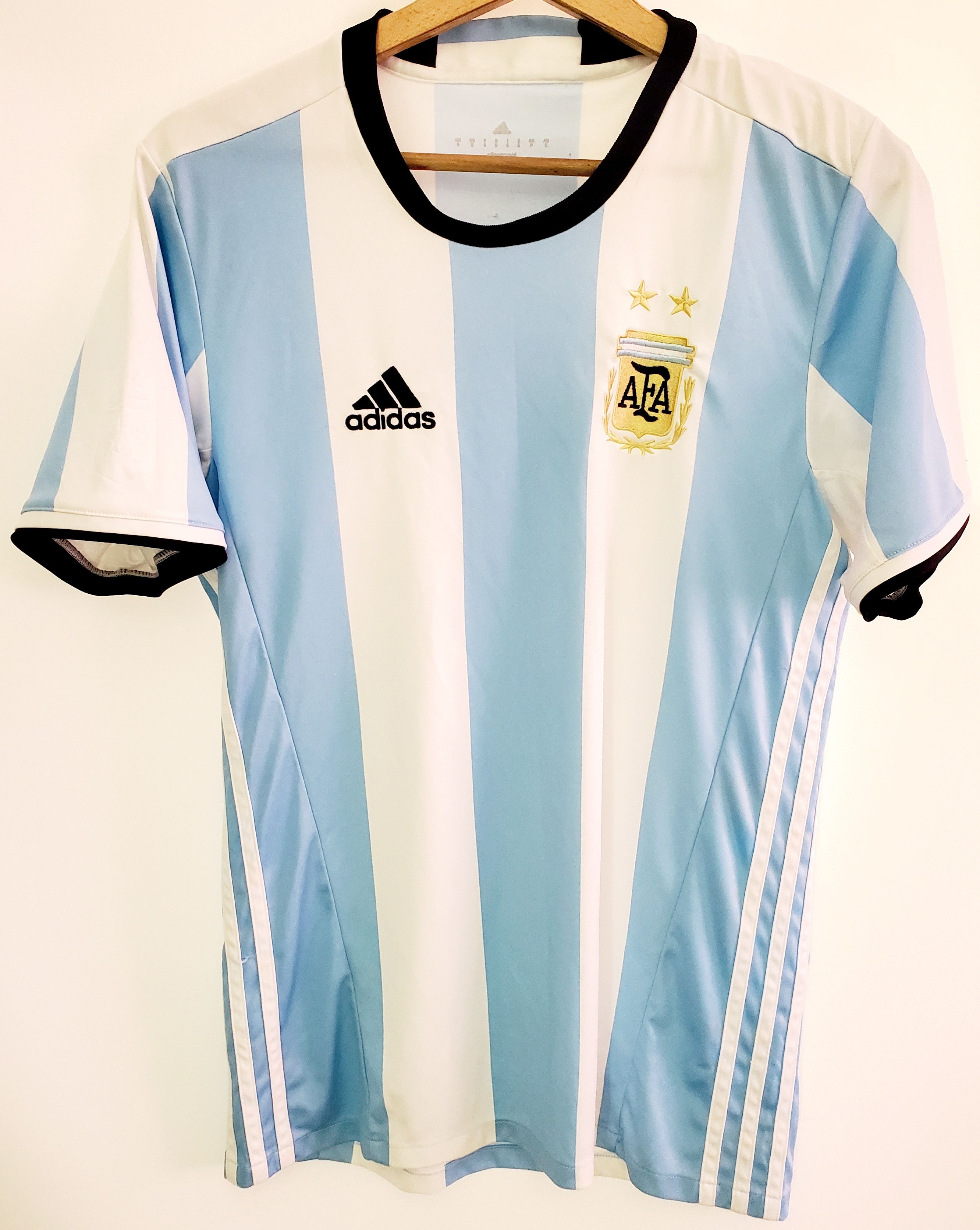 ARGENTINA 2016 2017 HOME FOOTBALL SHIRT SOCCER JERSEY S
