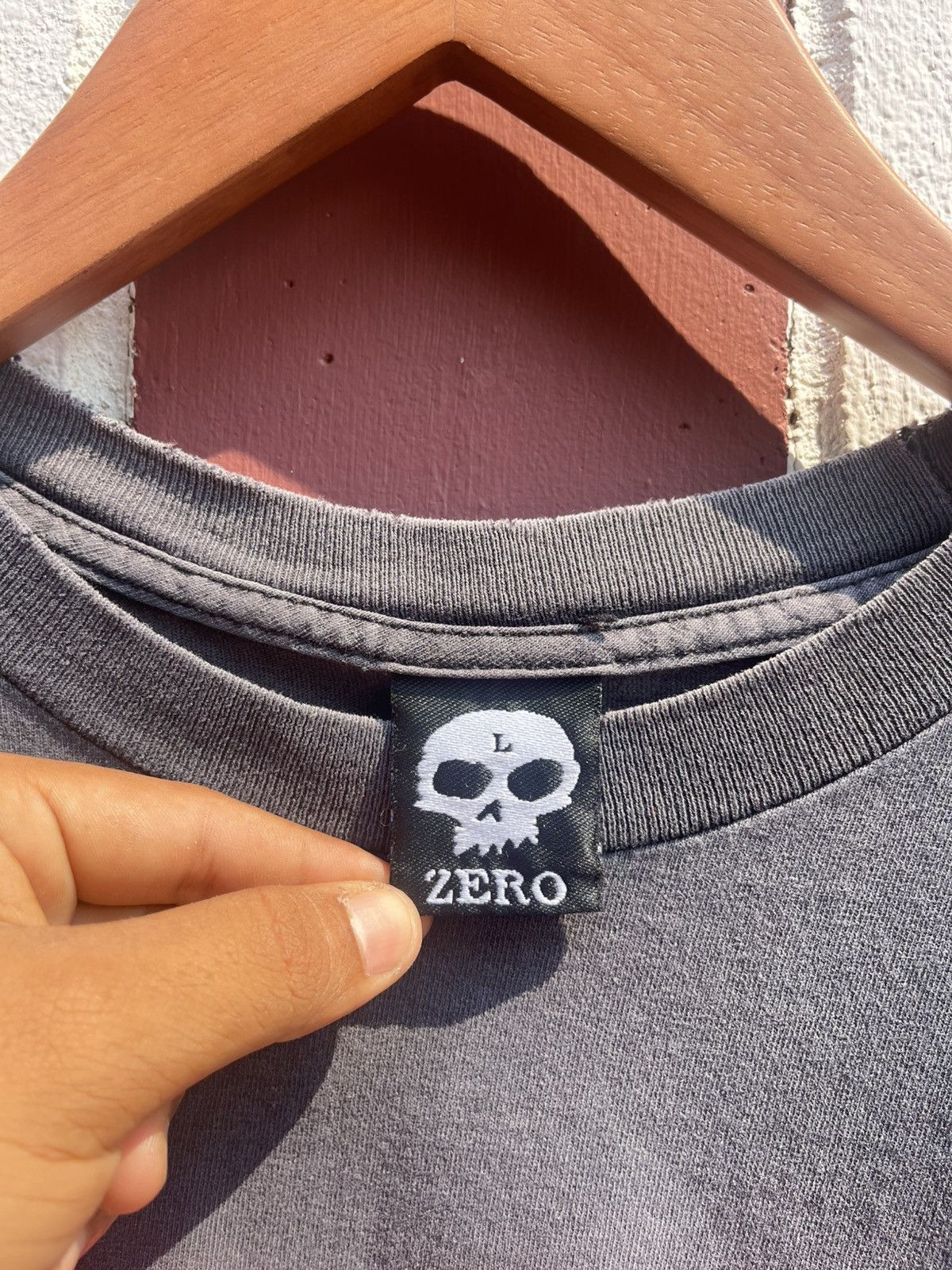 Vintage Faded zero skateboard skull 90s’ Size US L / EU 52-54 / 3 - 3 Thumbnail