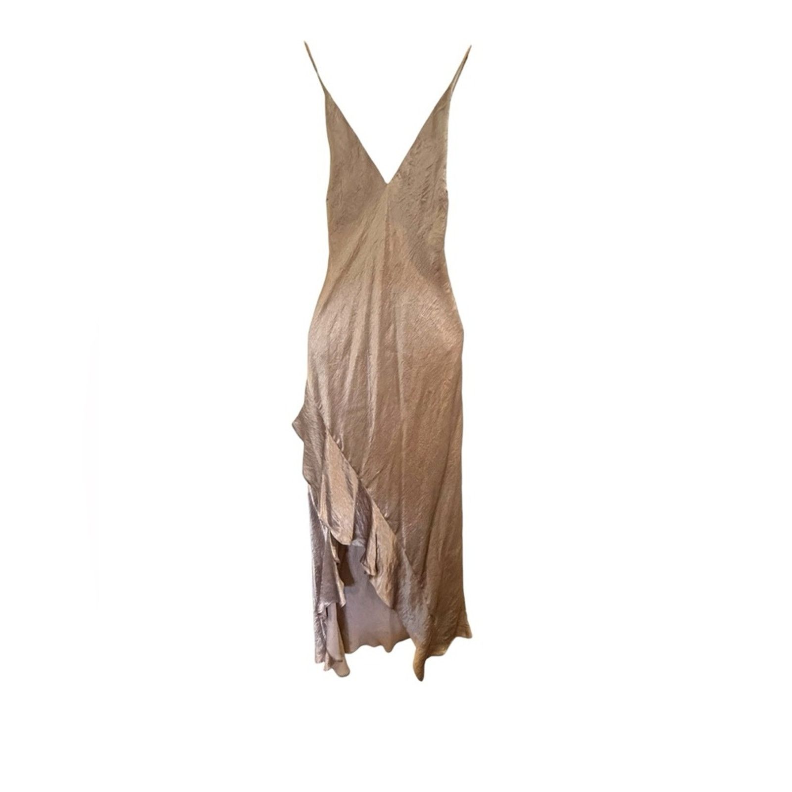 Free People Backstage x Free People Zoe Satin Slip Dress Blush Pink S Size S / US 4 / IT 40 - 2 Thumbnail