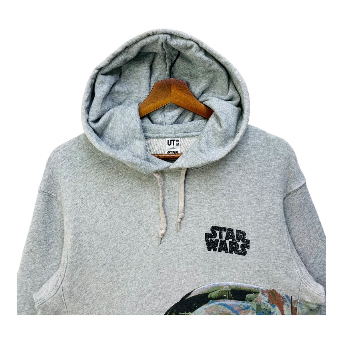 Uniqlo Uniqlo X Star Wars Hoodie Big Logo Pullover Jumper Size M Size US M / EU 48-50 / 2 - 2 Thumbnail
