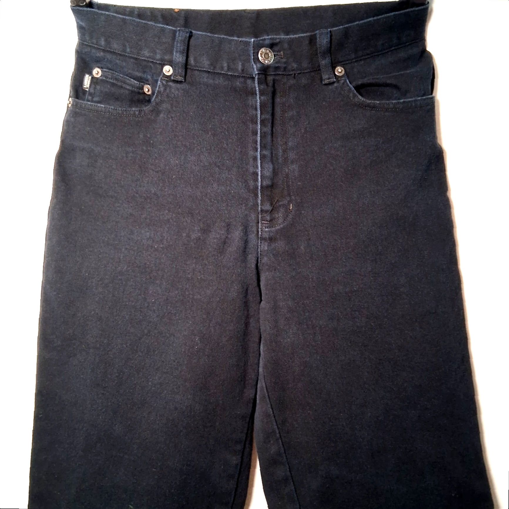 Vintage VINTAGE Ralph Lauren Jeans Co Jeans Womens 8 Blue Denim High Rise Mom Classic 5-Pocket Navy Blue Size 30" / US 8 / IT 44 - 5 Thumbnail