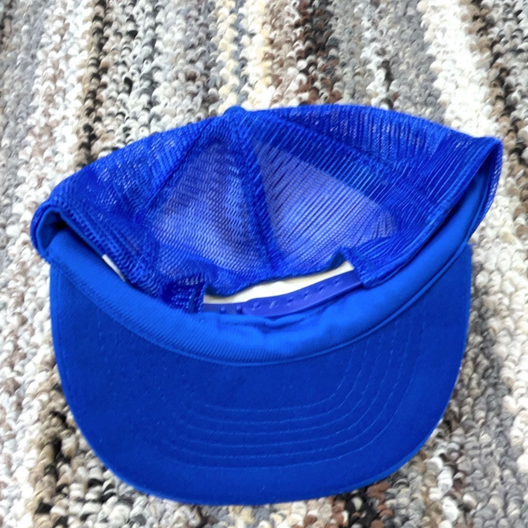 Vintage VINTAGE Jackson Tools Trucker Hat Cap Snap Back Blue White High Dome 80s 90s Mens Size ONE SIZE - 4 Thumbnail