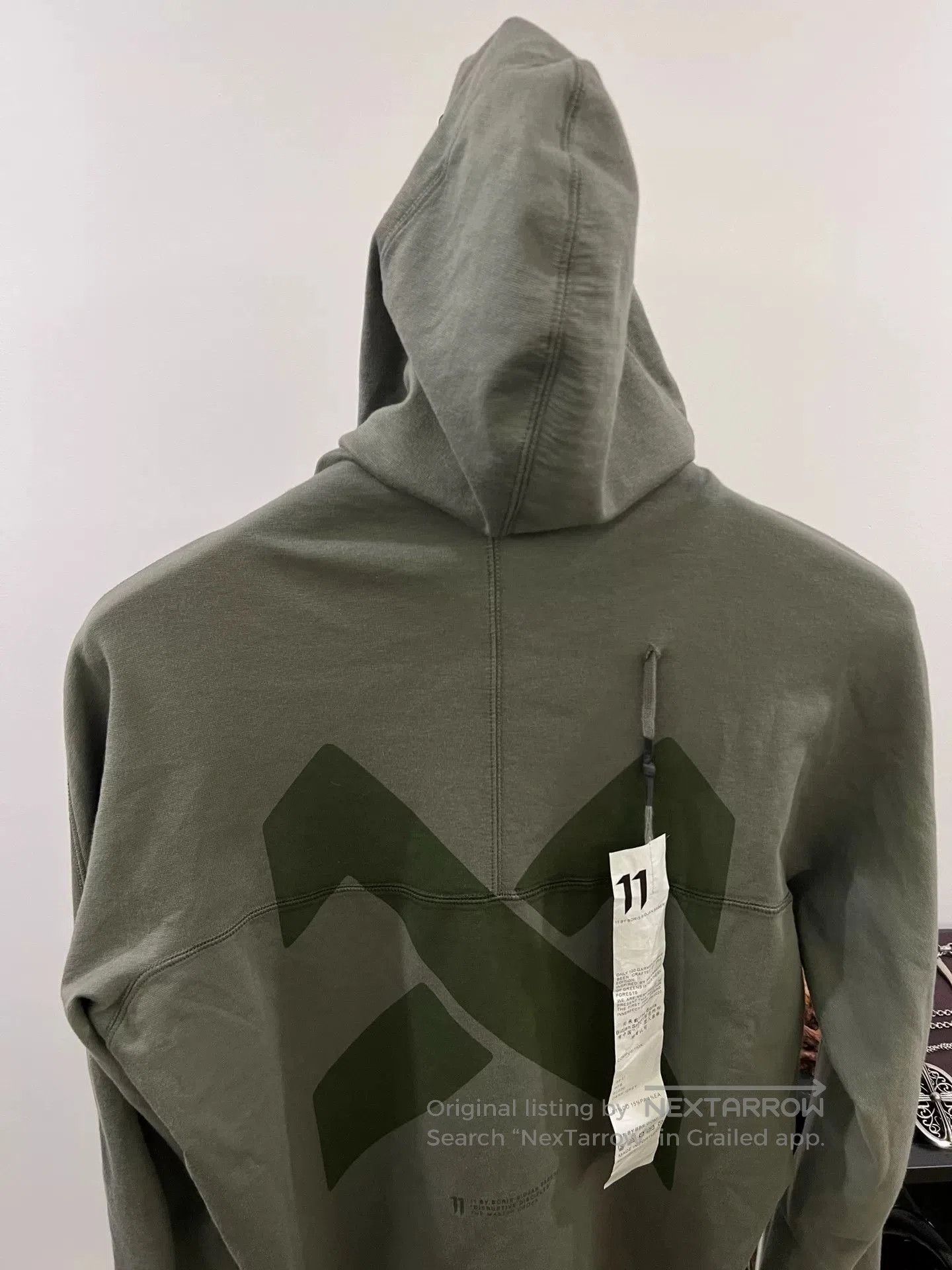 11 By Boris Bidjan Saberi Boris Bidjan Saberi 11by BBS Printed Hoodie. Size US M / EU 48-50 / 2 - 3 Thumbnail