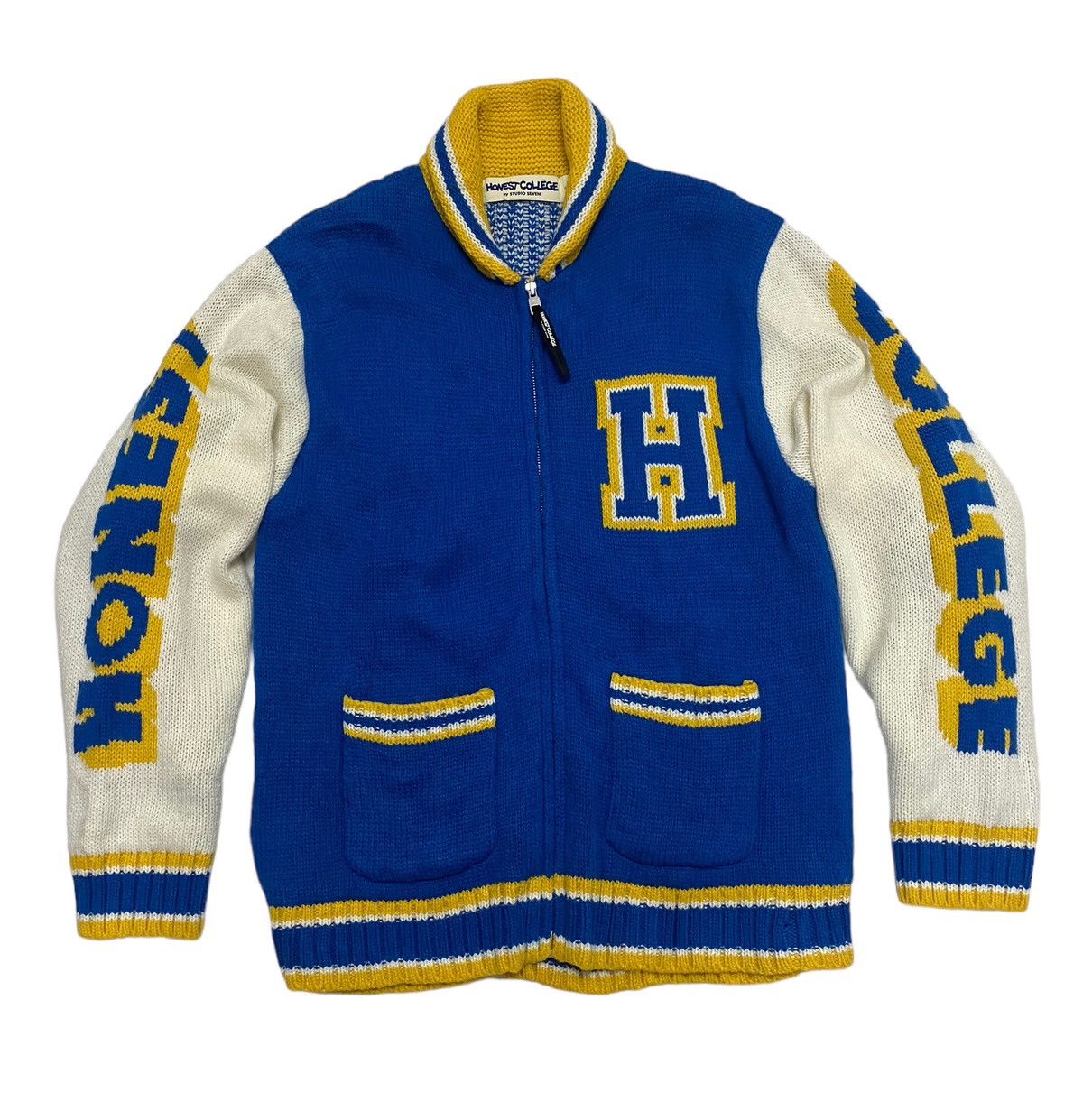 Studio Seven × Varsity Jacket Honest College by Studio Seven Varsity ...