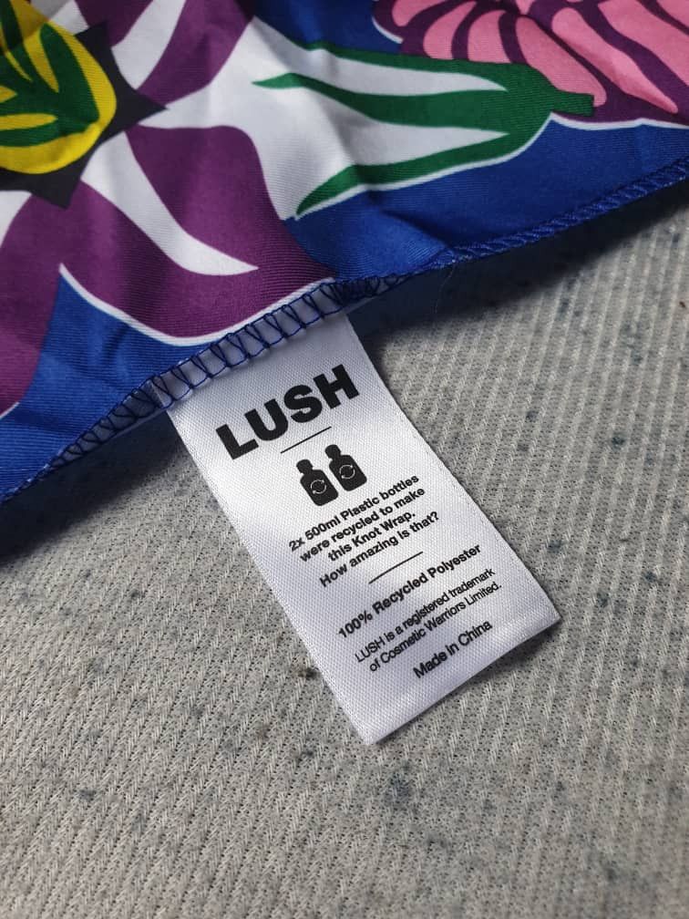 Japanese Brand Lush flower multicolour scarves Size ONE SIZE - 2 Thumbnail