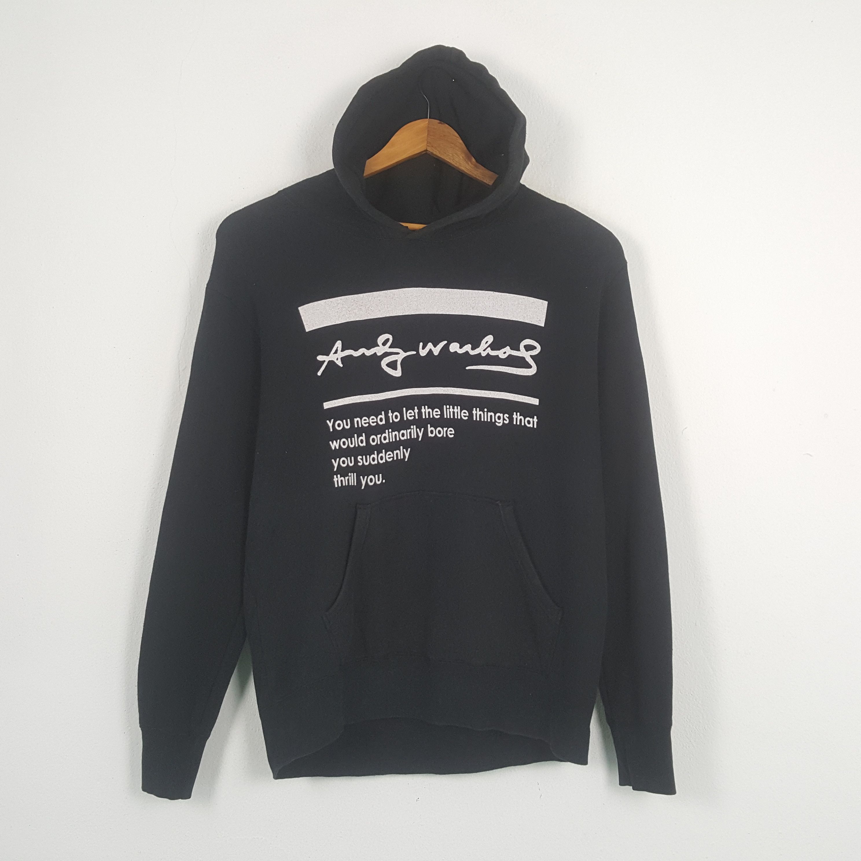 Andy Warhol × Uniqlo × Vintage Vintage ANDY WARHOL x UNIQLO Art Brand Hoodies C291N9 Size US L / EU 52-54 / 3 - 1 Thumbnail