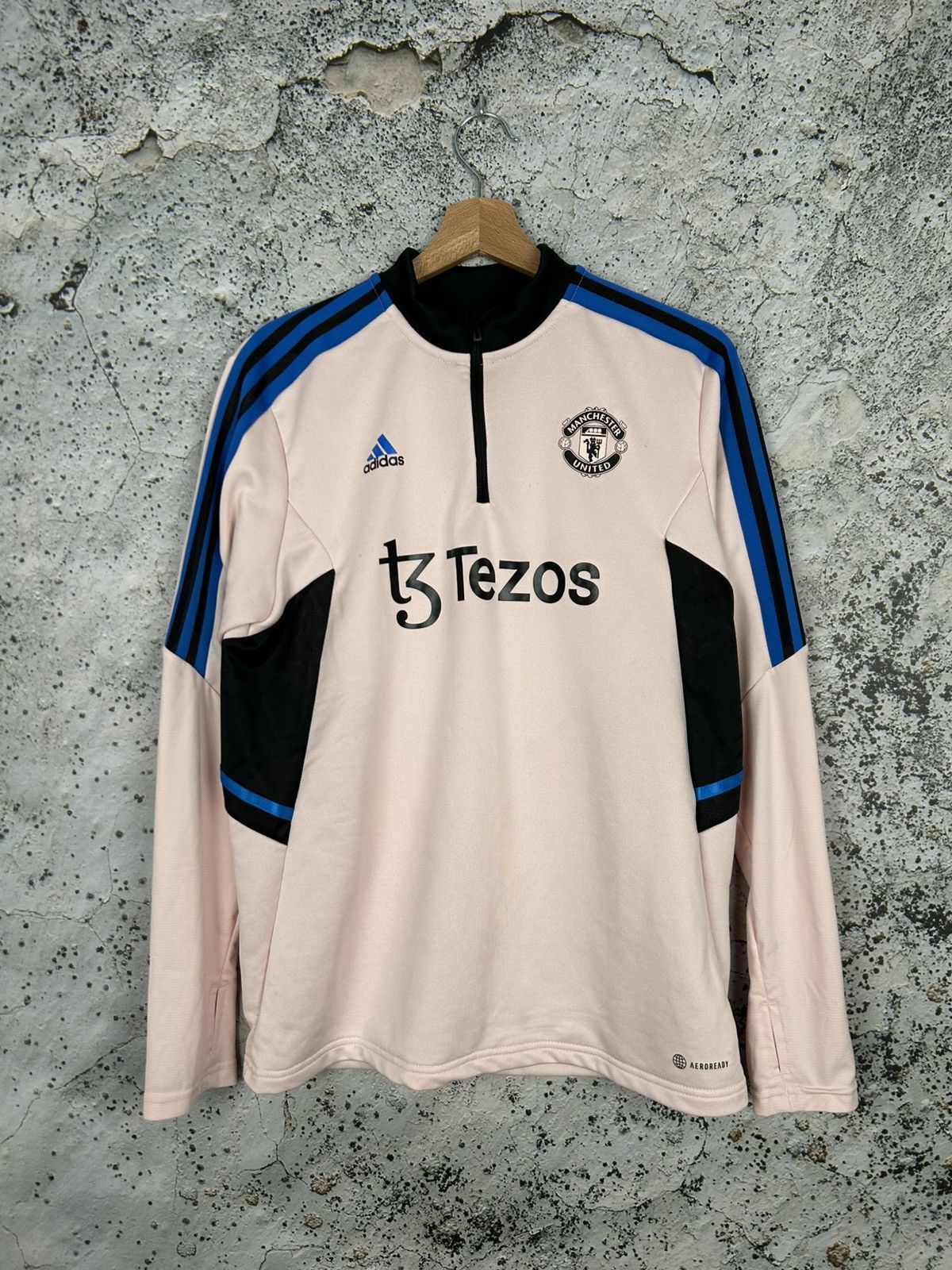 Adidas Adidas Manchester United Soccer Training Jersey Football Size US L / EU 52-54 / 3 - 1 Thumbnail