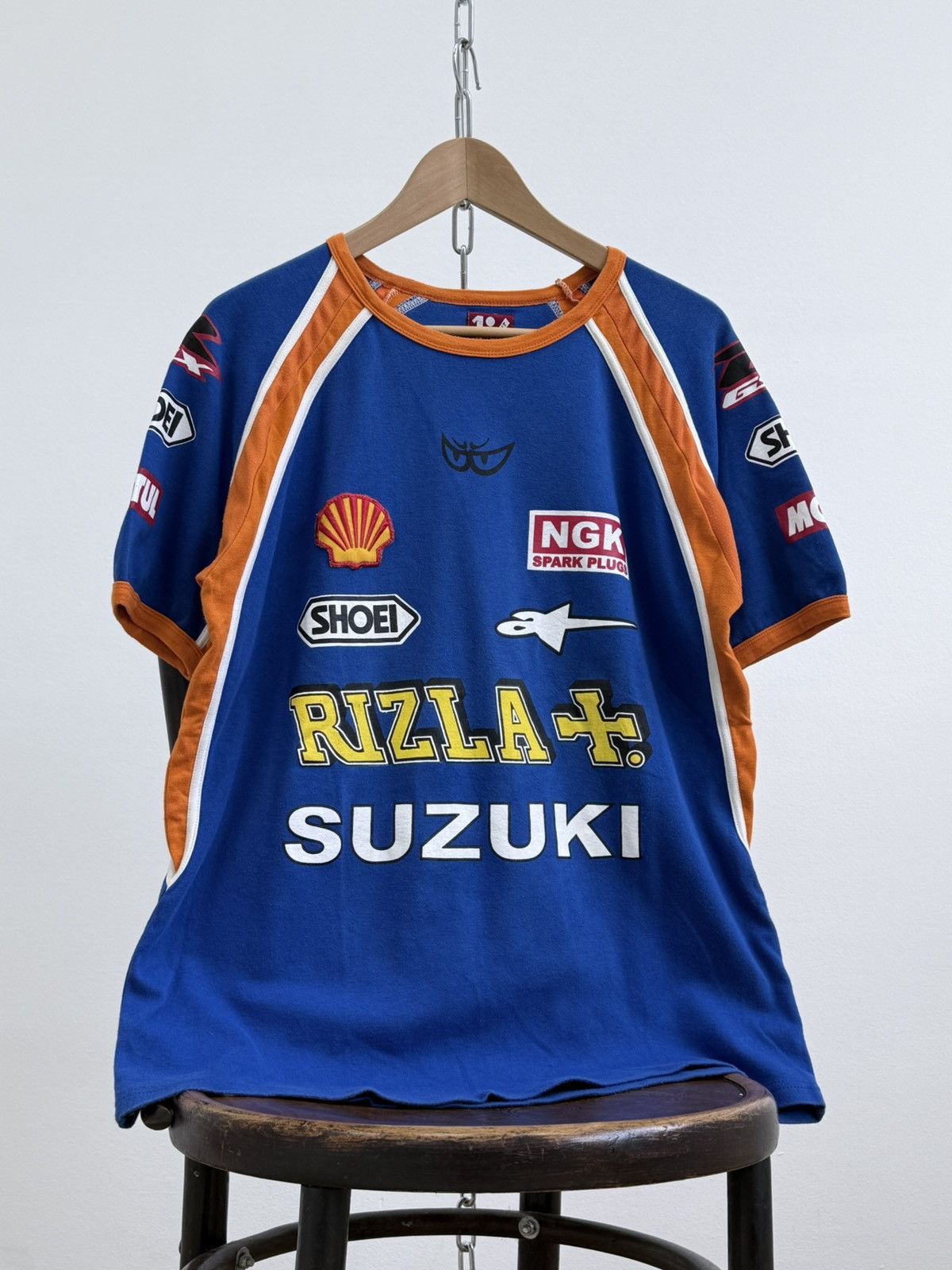 Vintage Vintage 90s Suzuki Rizla Racing T-Shirt Size US XL / EU 56 / 4 - 1 Thumbnail