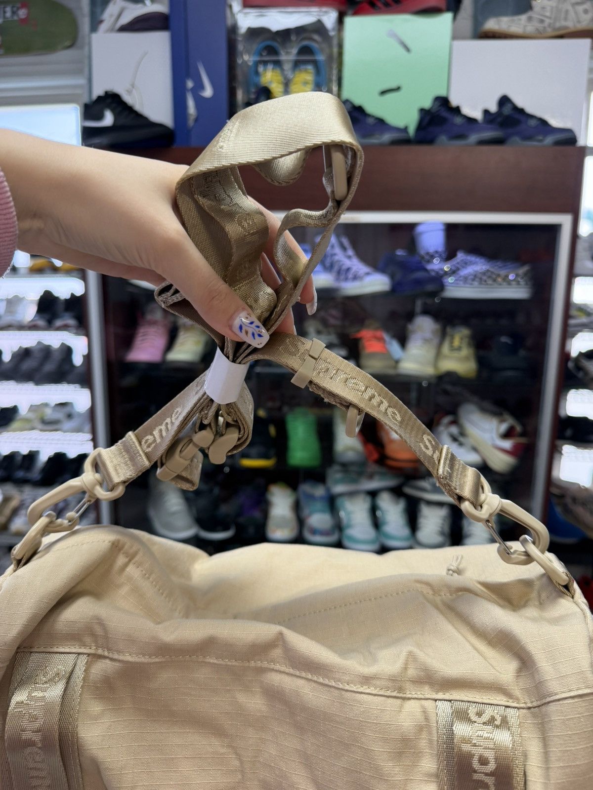 Supreme Supreme SS26 Utility Bag (Beige) Size ONE SIZE - 3 Thumbnail