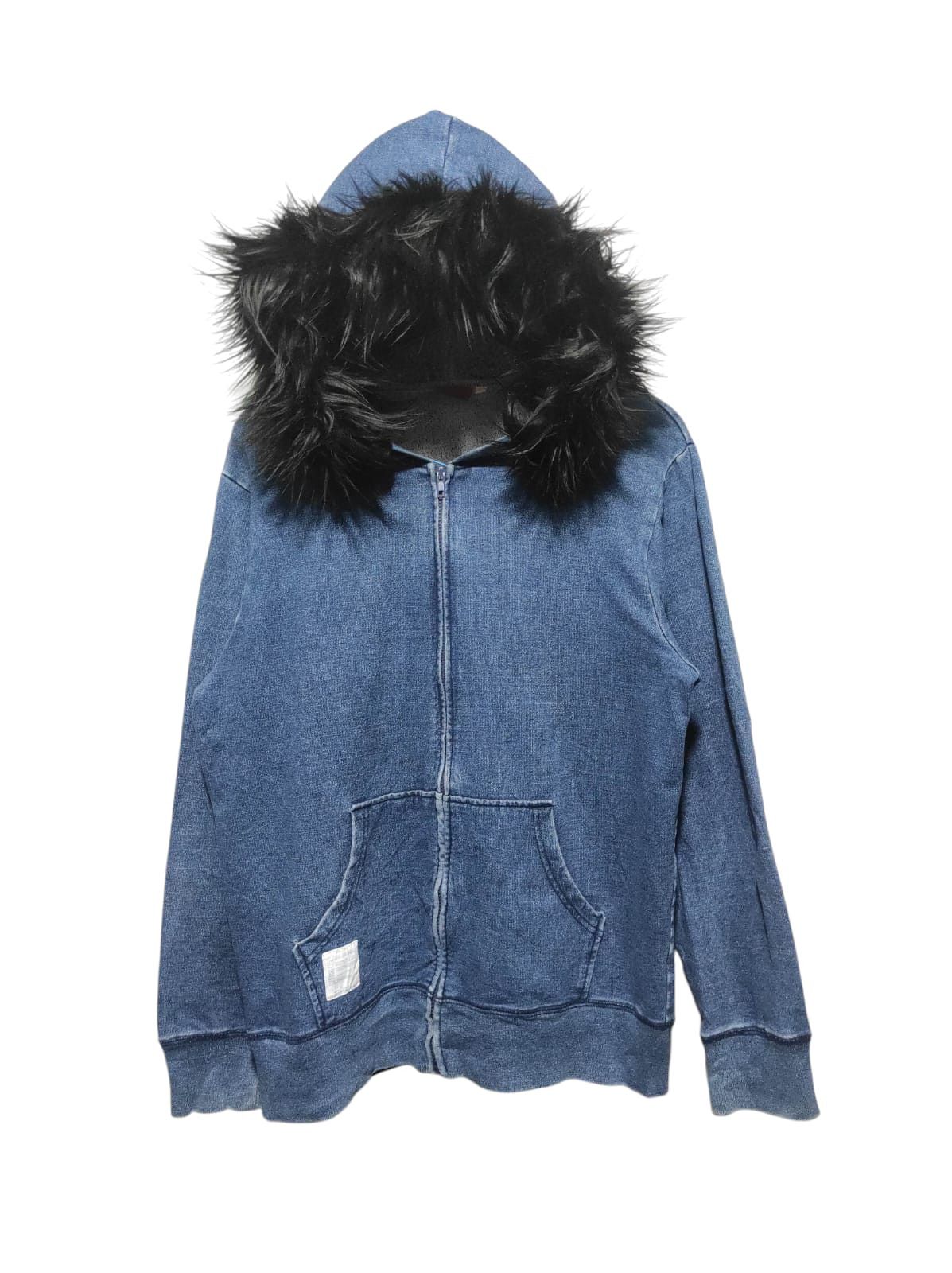 Japanese Brand Denim Style Clothing zip fur hoodie ifsix LGB style Size US L / EU 52-54 / 3 - 1 Thumbnail