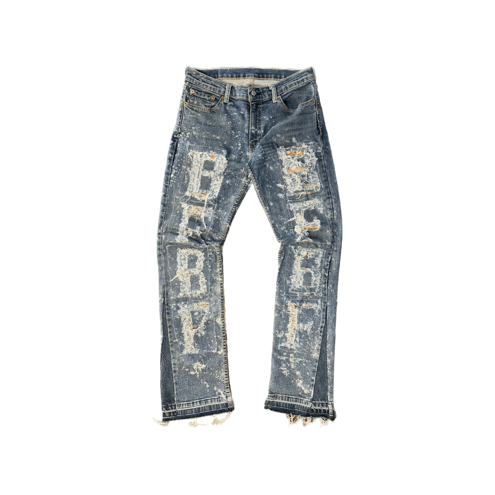 Other "BUSTED FONTAINE" 1 of 1 Distressed Denim Size US 32 / EU 48 - 1 Preview