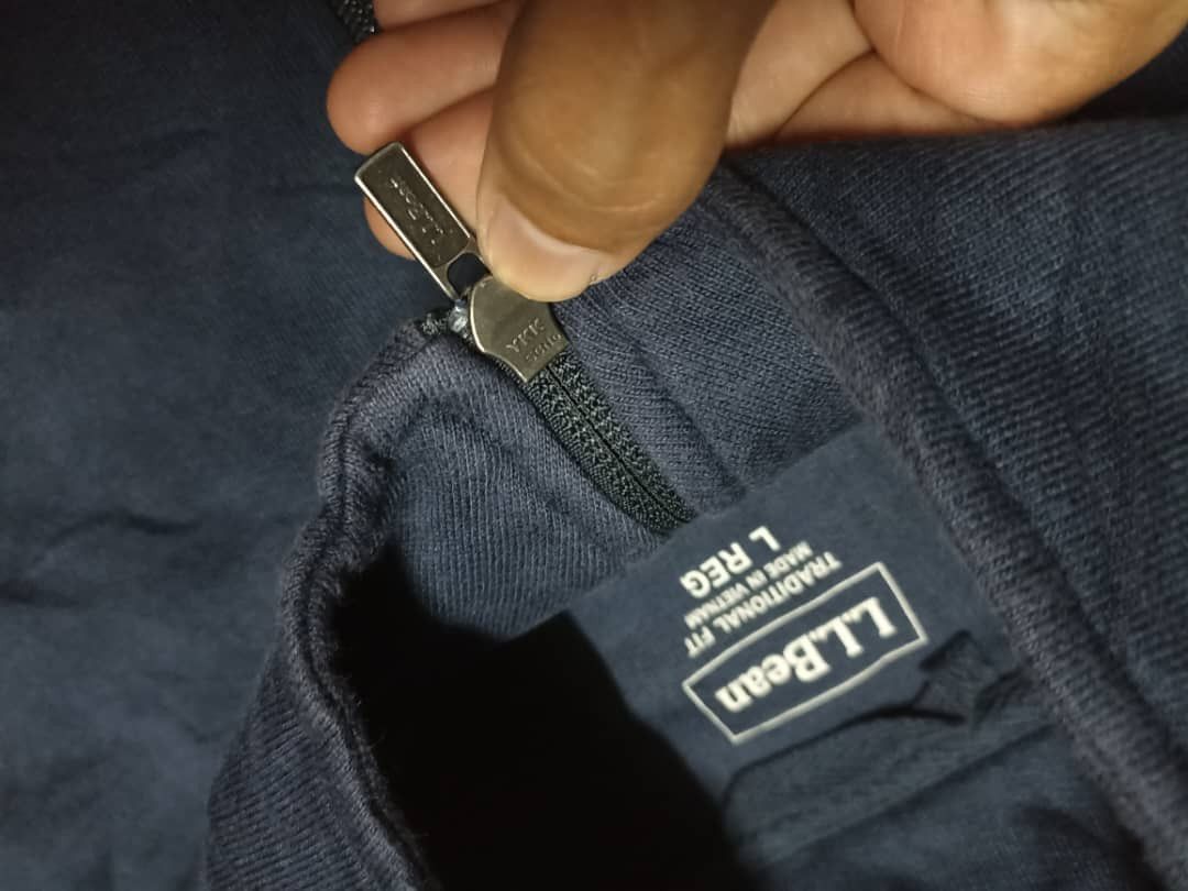 L.L. Bean × Vintage L. L Bean sweater Half Zip Size US L / EU 52-54 / 3 - 6 Thumbnail
