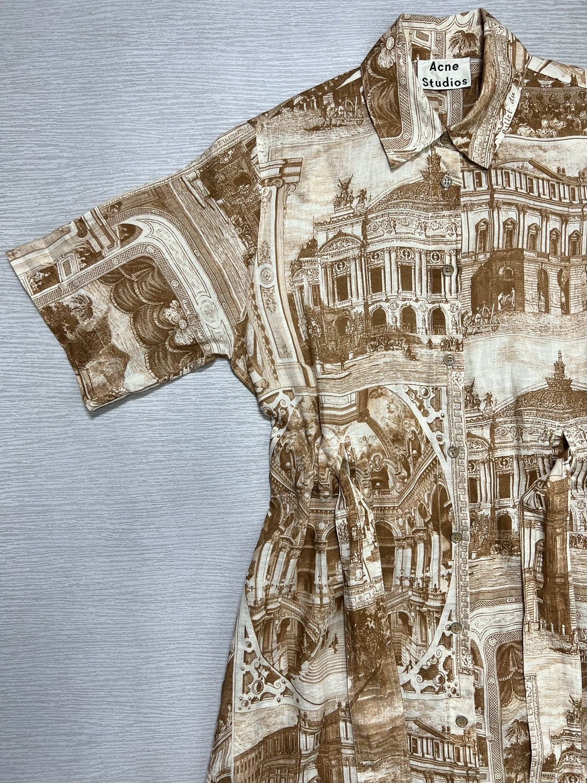Acne Studios Acne Studios - S/S 2019 - Della Theatre Linen Dress Size XS / US 0-2 / IT 36-38 - 4 Thumbnail