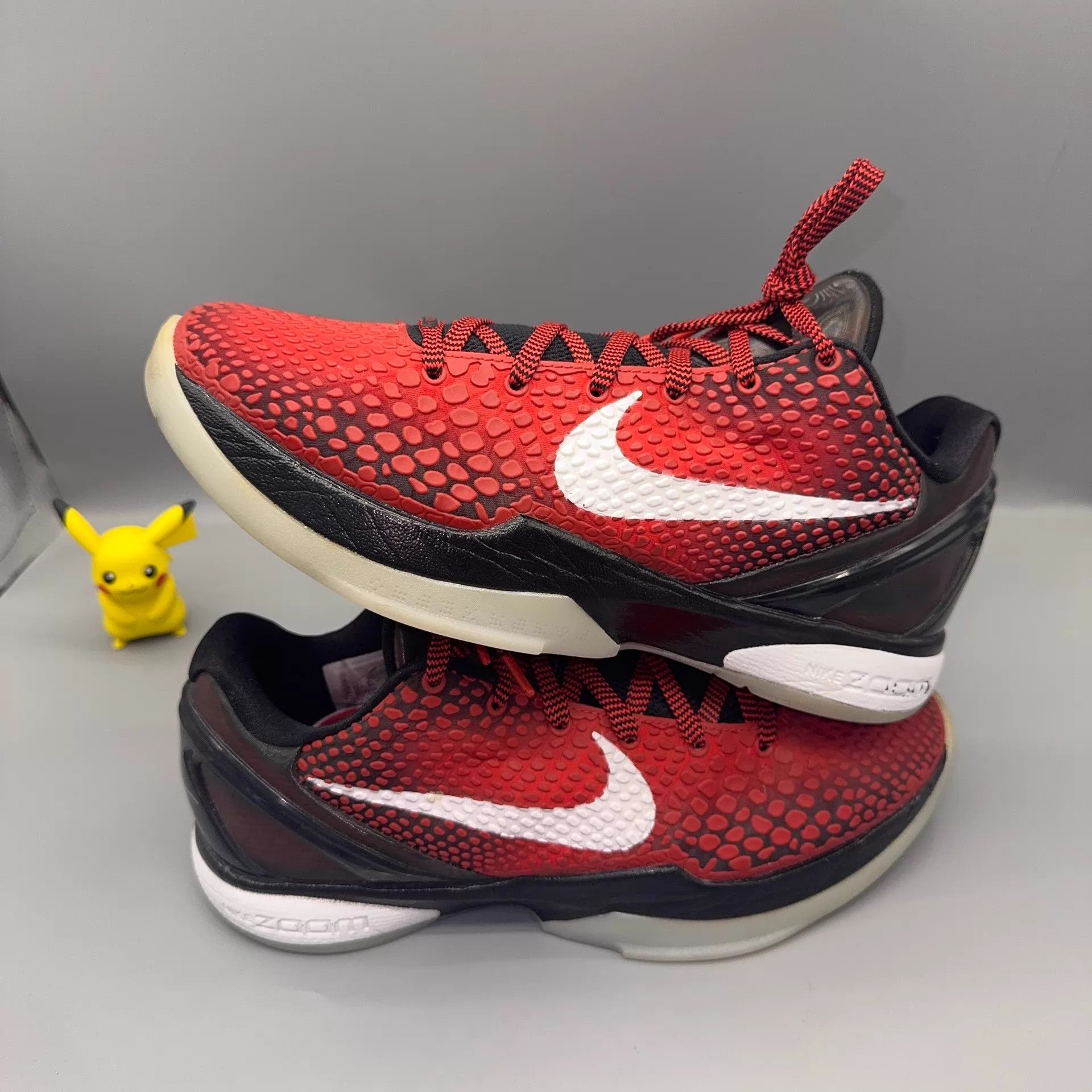 Nike Nike Kobe 6 Black Red DH9888-600 Size 42 Size US 9 / EU 42 - 6 Thumbnail