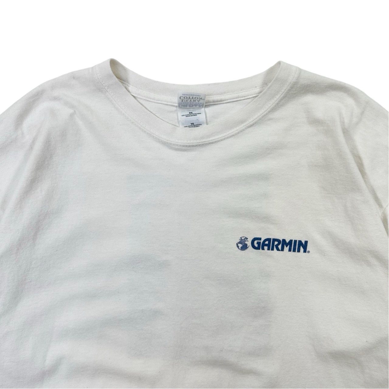 Vintage Vintage 90s Garmin GPS Graphic Promo T Shirt Size US XL / EU 56 / 4 - 2 Thumbnail