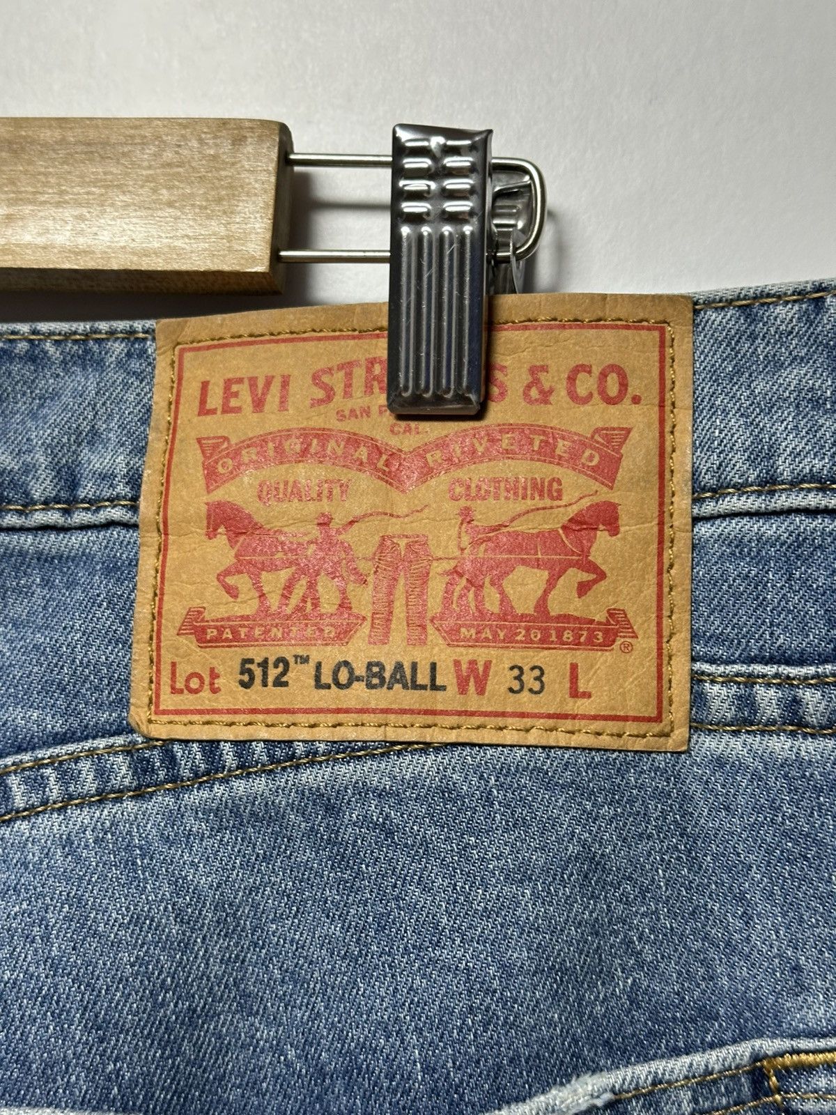 Levi's Levis 512 slim taper Jeans Size US 33 - 3 Thumbnail