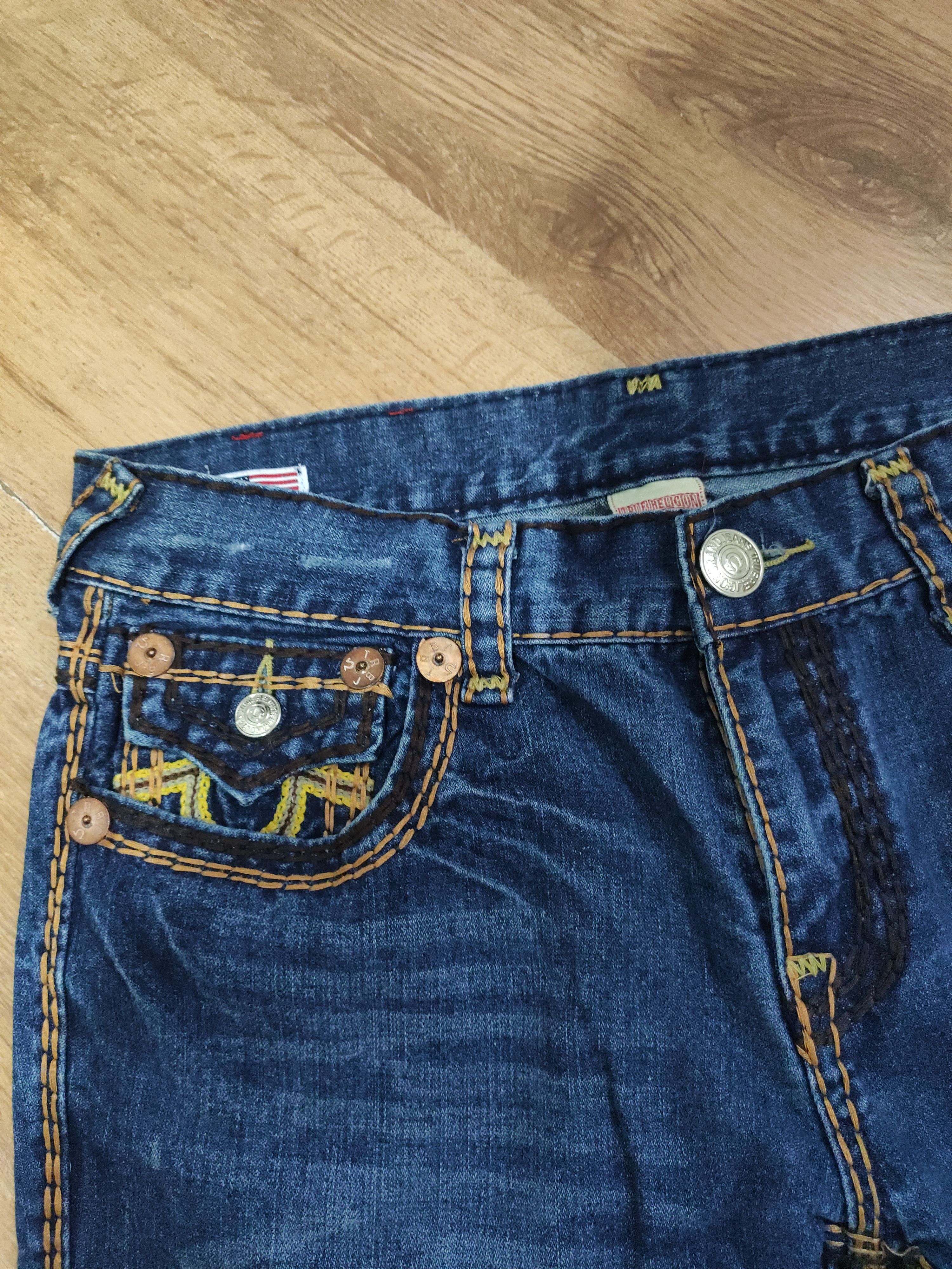 True Religion × Vintage Men's vintage Y2K True Religion Billy Super T size 34/33 Size US 34 / EU 50 - 4 Thumbnail