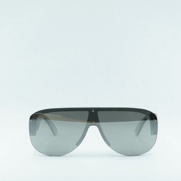 Versace Versace VE4391 311/6G Sunglasses Transparent Grey Aviator Size ONE SIZE - 3 Thumbnail