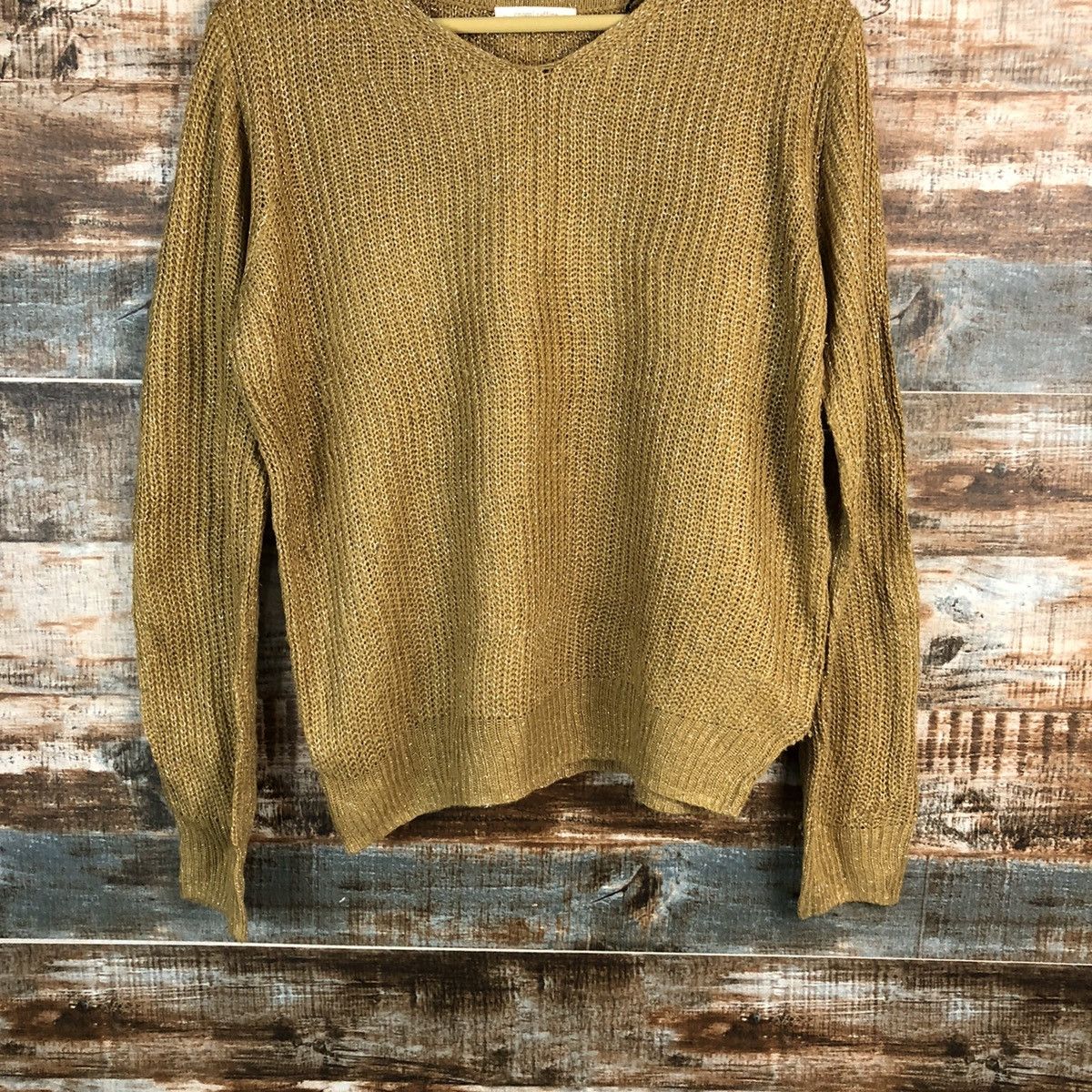 Homespun Knitwear Choco Raffine Brown Knitwear #A2337 Size M / US 6-8 / IT 42-44 - 3 Thumbnail