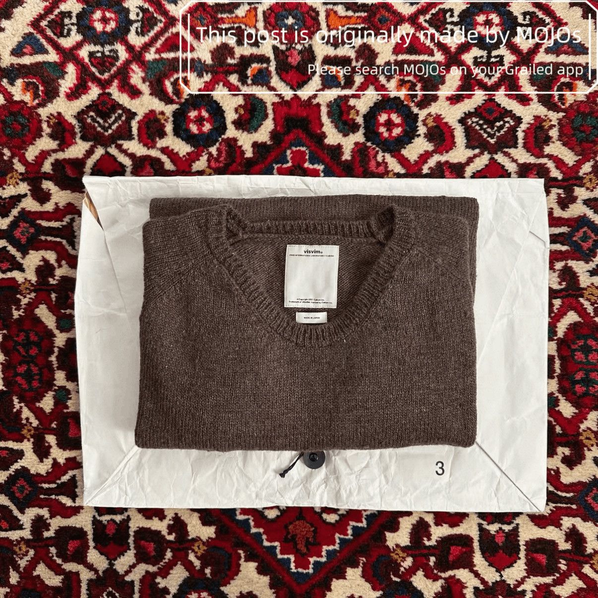 Visvim AMPLUS SB SWEAT L/S CRASH - sz 4 | Grailed
