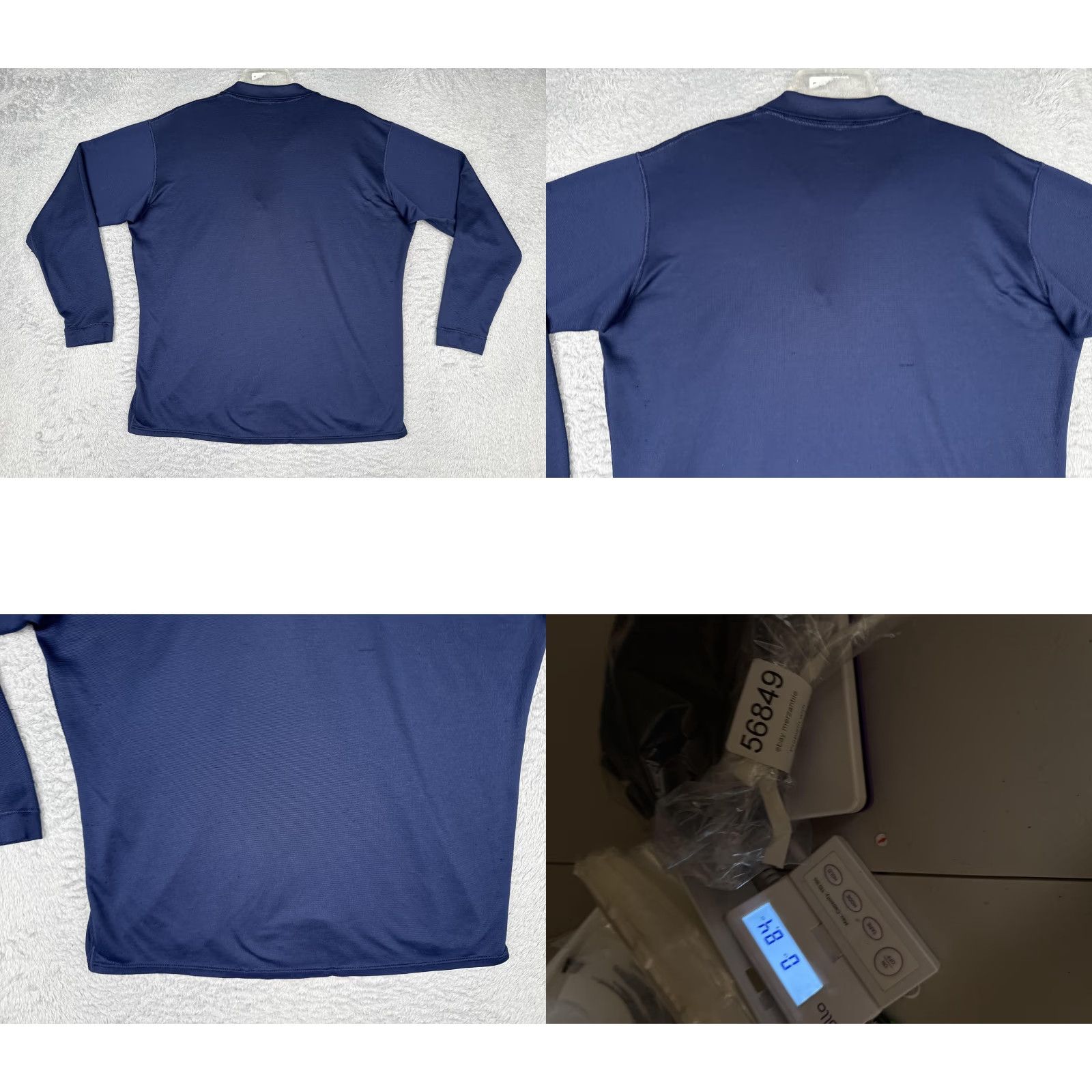 Patagonia VINTAGE Patagonia Shirt Mens Large Blue Long Sleeve 1/2 Zip Capilene USA Thermal Size US L / EU 52-54 / 3 - 9 Thumbnail
