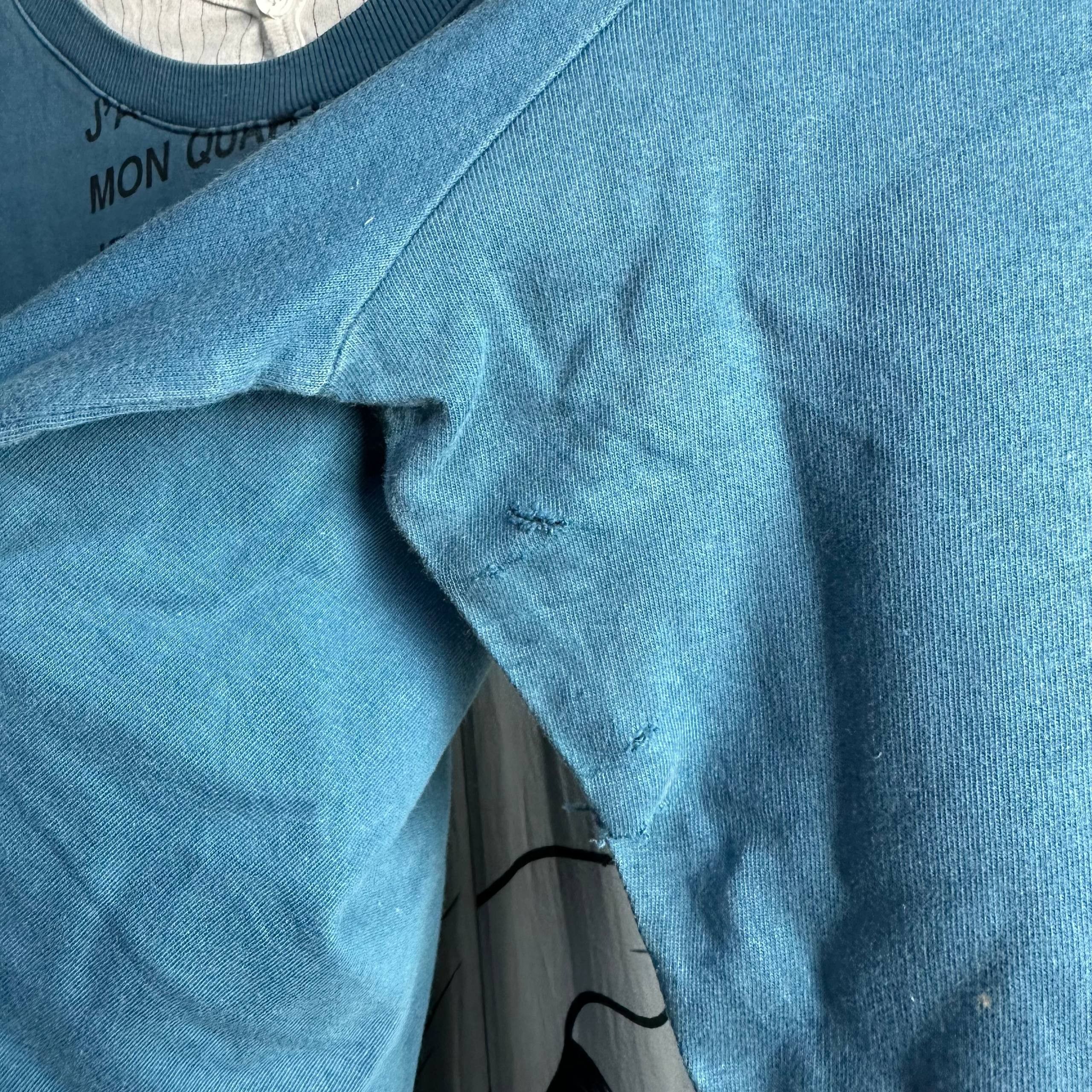 PPFM PPFM J'A. MON QUARTIER JE RAMASSE Y2K Tee Shirt Size US L / EU 52-54 / 3 - 7 Thumbnail