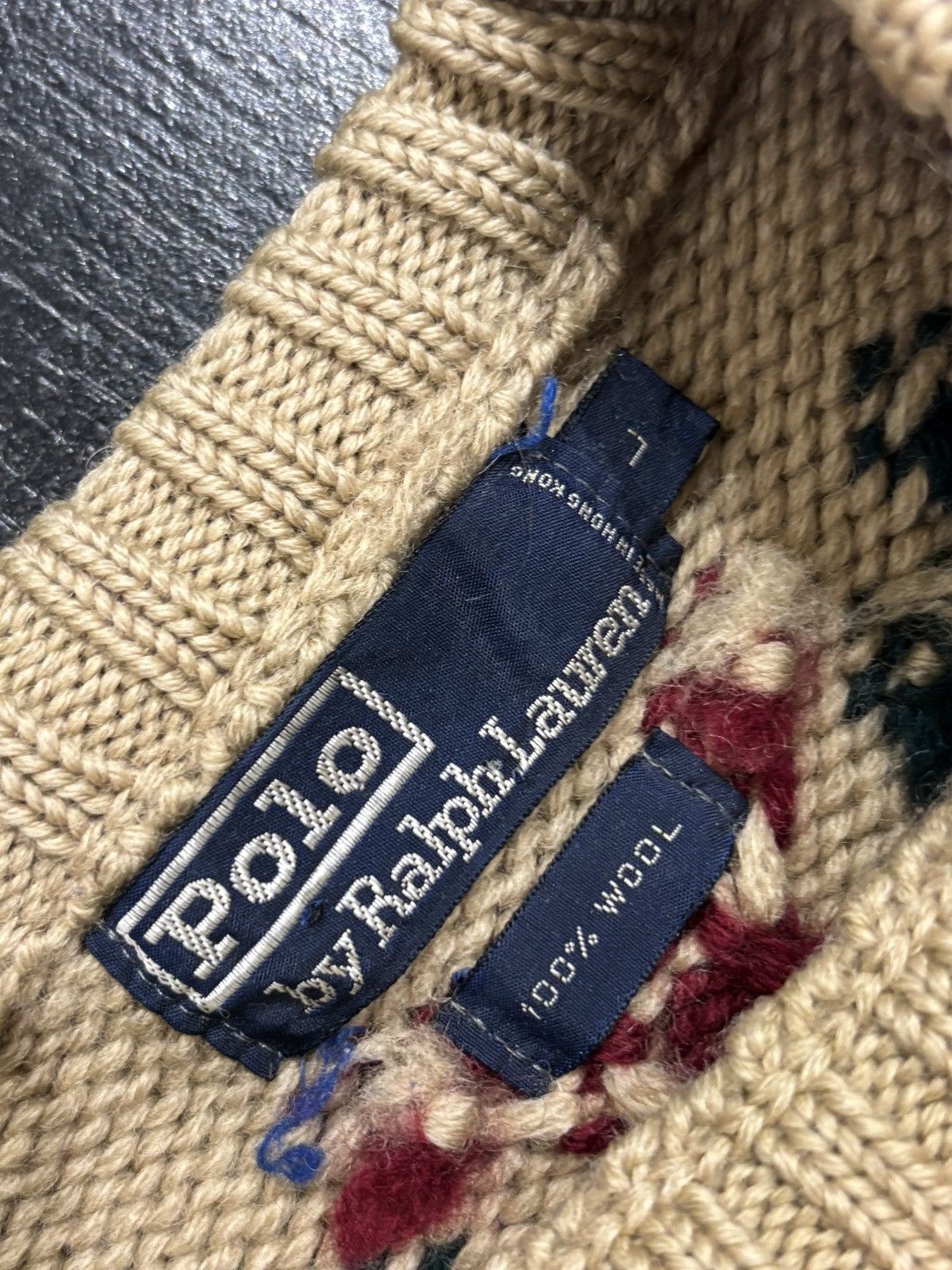 Polo Ralph Lauren Polo Ralph Lauren Vintage Ski Knit Sweater Size US L / EU 52-54 / 3 - 3 Thumbnail