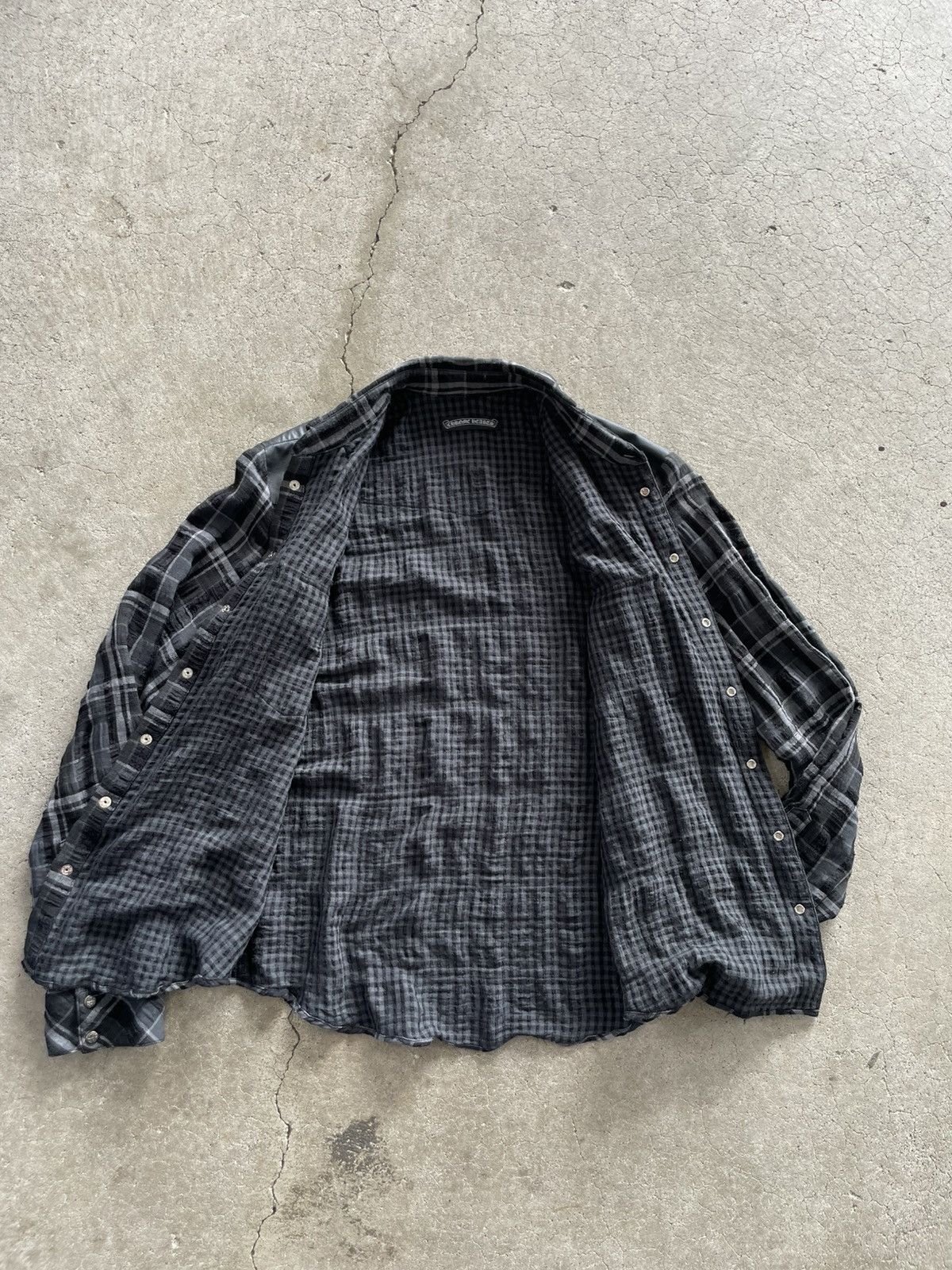 Chrome Hearts Chrome Hearts Cross Patch Flannel Size US L / EU 52-54 / 3 - 15 Thumbnail