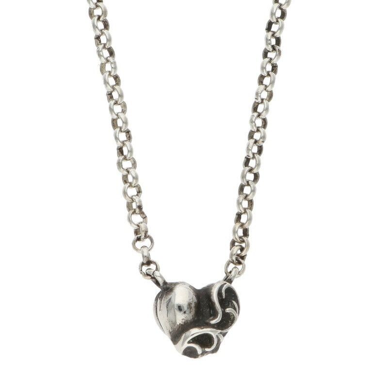 Chrome Hearts Chrome Hearts R16 Heart Silver Necklace | Grailed