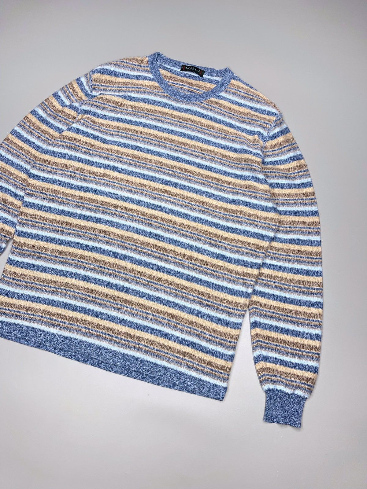 Canali × Designer Canali Multicolor Sweater Size US M / EU 48-50 / 2 - 2 Thumbnail