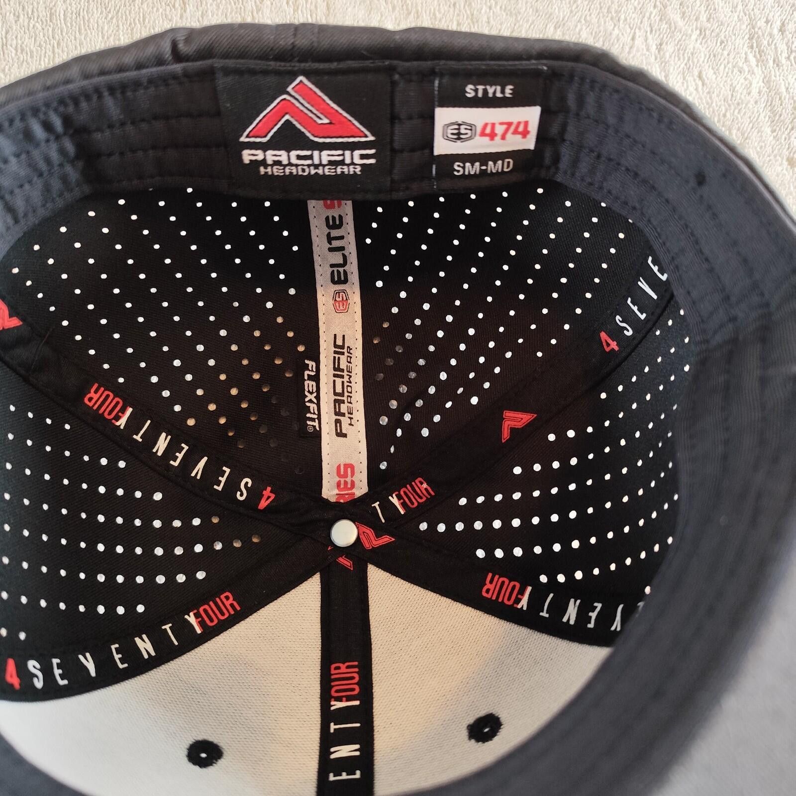 Other black Pacific Headwear Flexfit cap with an embroidered S/M Size ONE SIZE - 9 Thumbnail