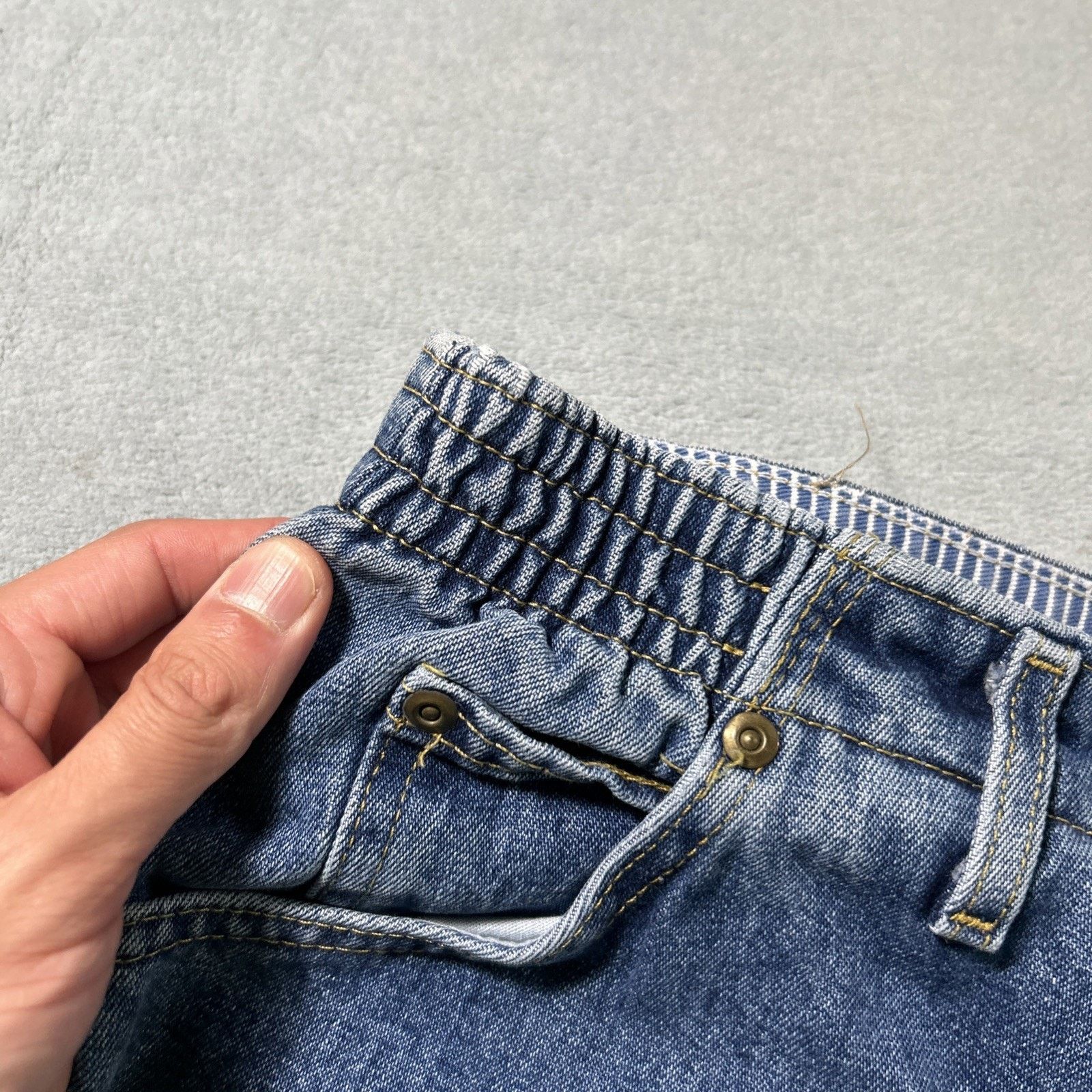 L.L. Bean LL Bean Relaxed Straight Jeans Women 16 34x27 Hamilton Loose Size 38" / US 16 / IT 52 - 7 Thumbnail