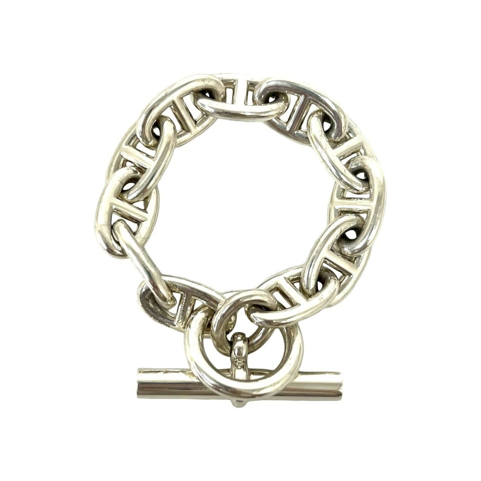 Hermes HERMES Chaine d'Ancre TGM 11-link Sterling Silver 925 Chain Bracelet Accessory 33520 Size ONE SIZE - 1 Thumbnail