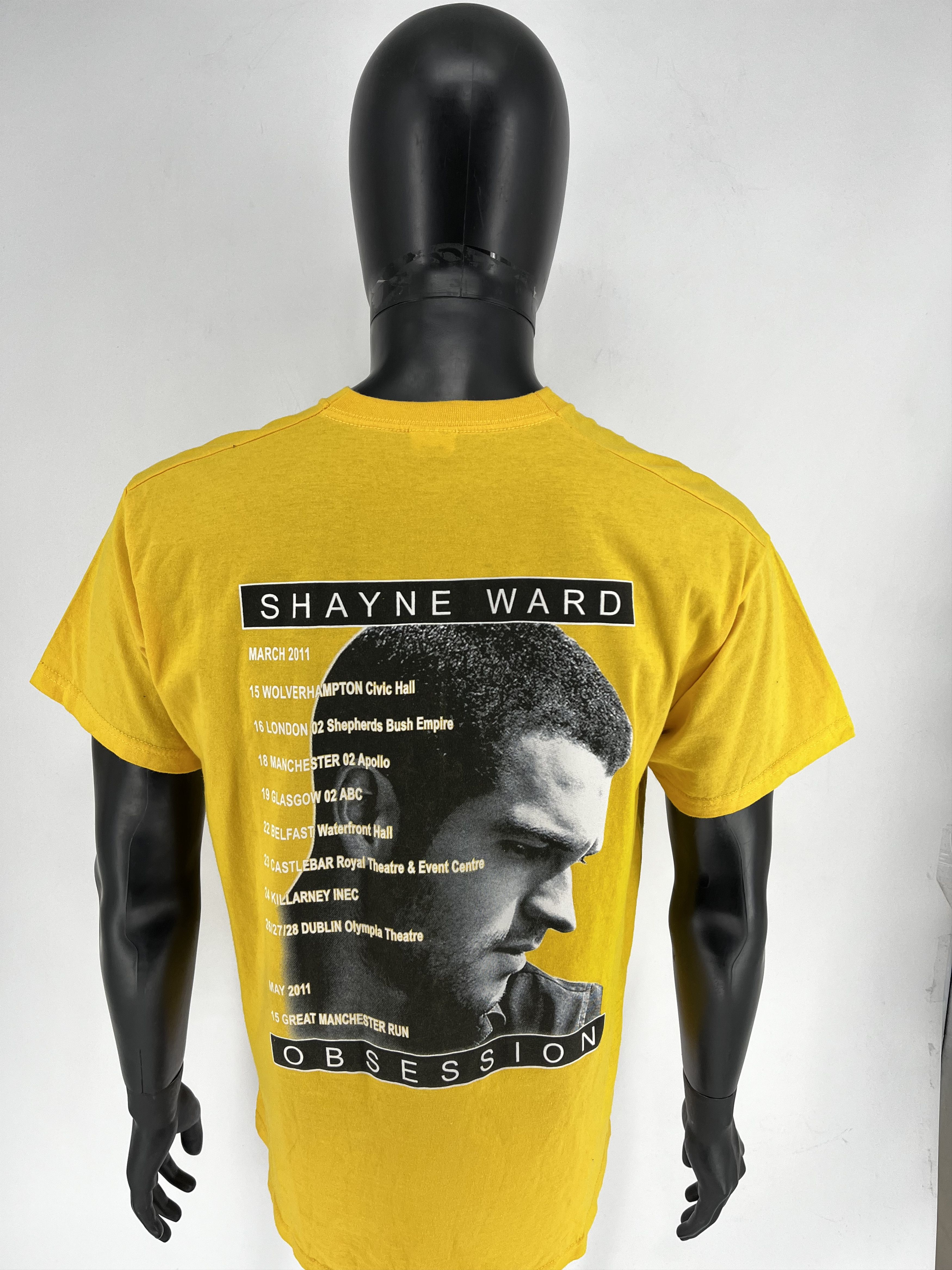 Band Tees × Vintage Vintage Y2K 2011 Shayne Ward T-Shirt Size M Size US M / EU 48-50 / 2 - 14 Thumbnail