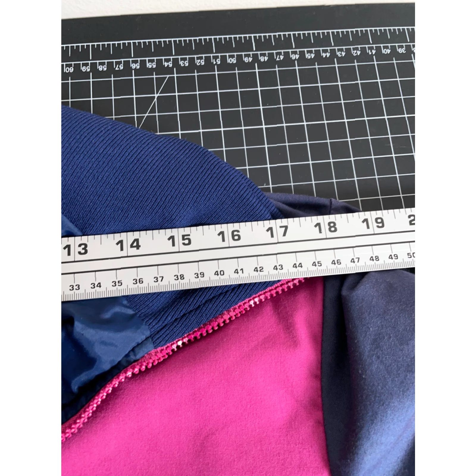Vintage Vintage Women's 90s Pink Windbreaker Jacket 12 1/4 Zip Lightweight Casual USA Made Size XL / US 12-14 / IT 48-50 - 7 Thumbnail