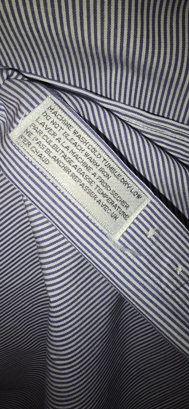 Dior Christian Dior Men’s 17-32/33 Dress Shirt Chemise French Size 38R - 8 Thumbnail