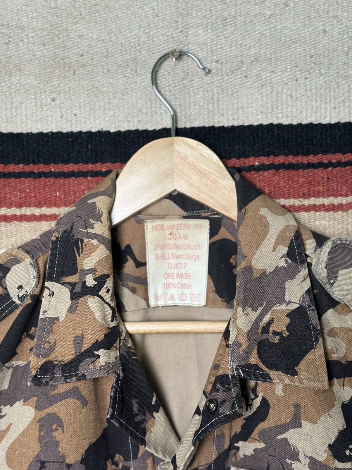 Japanese Brand RARE Hide and Seek Japan Vtg Military Workwear Jacket Size US L / EU 52-54 / 3 - 16 Thumbnail