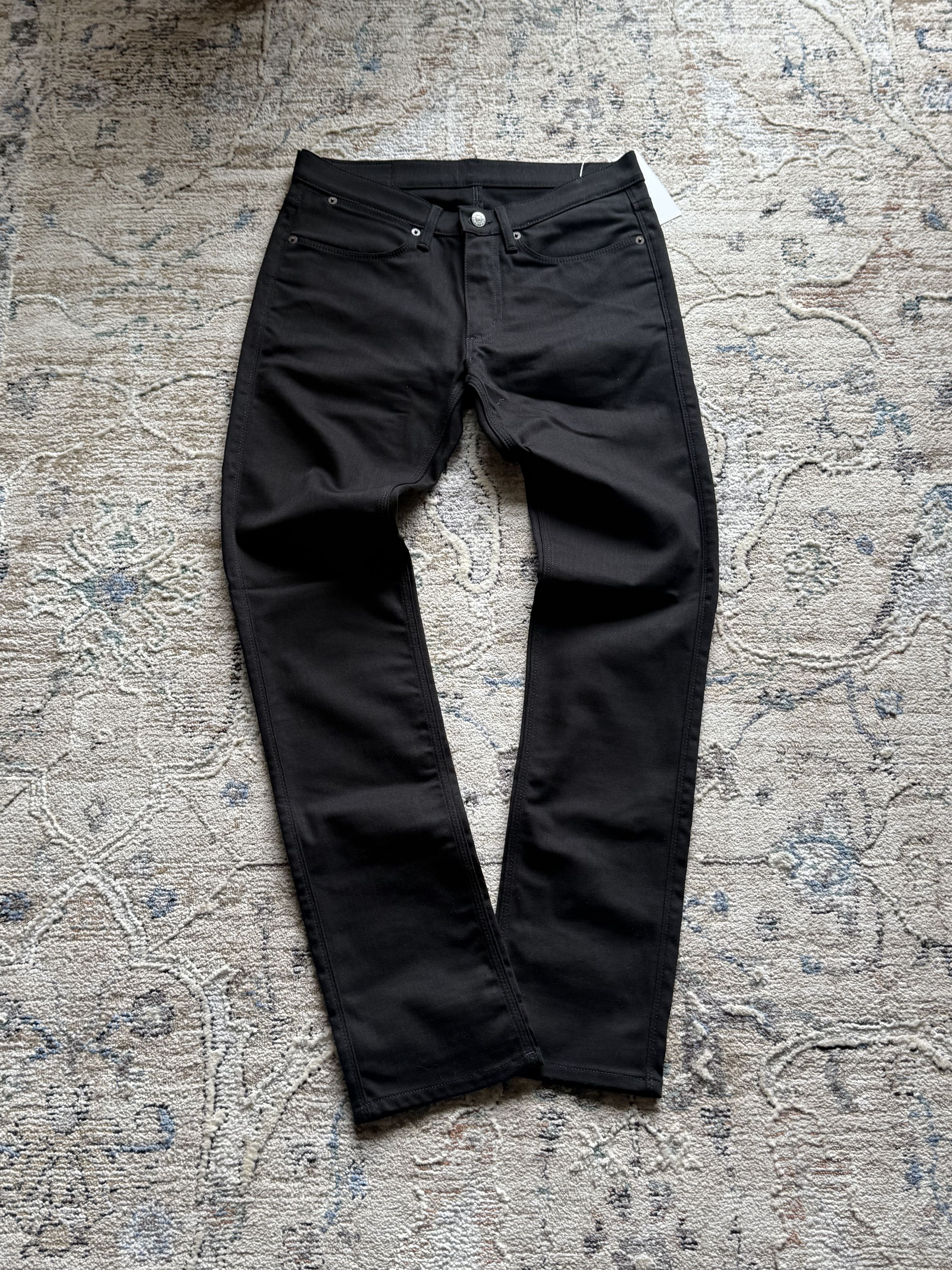 Acne Studios 1989 Wide-fit Jeans, Grime Black | Grailed
