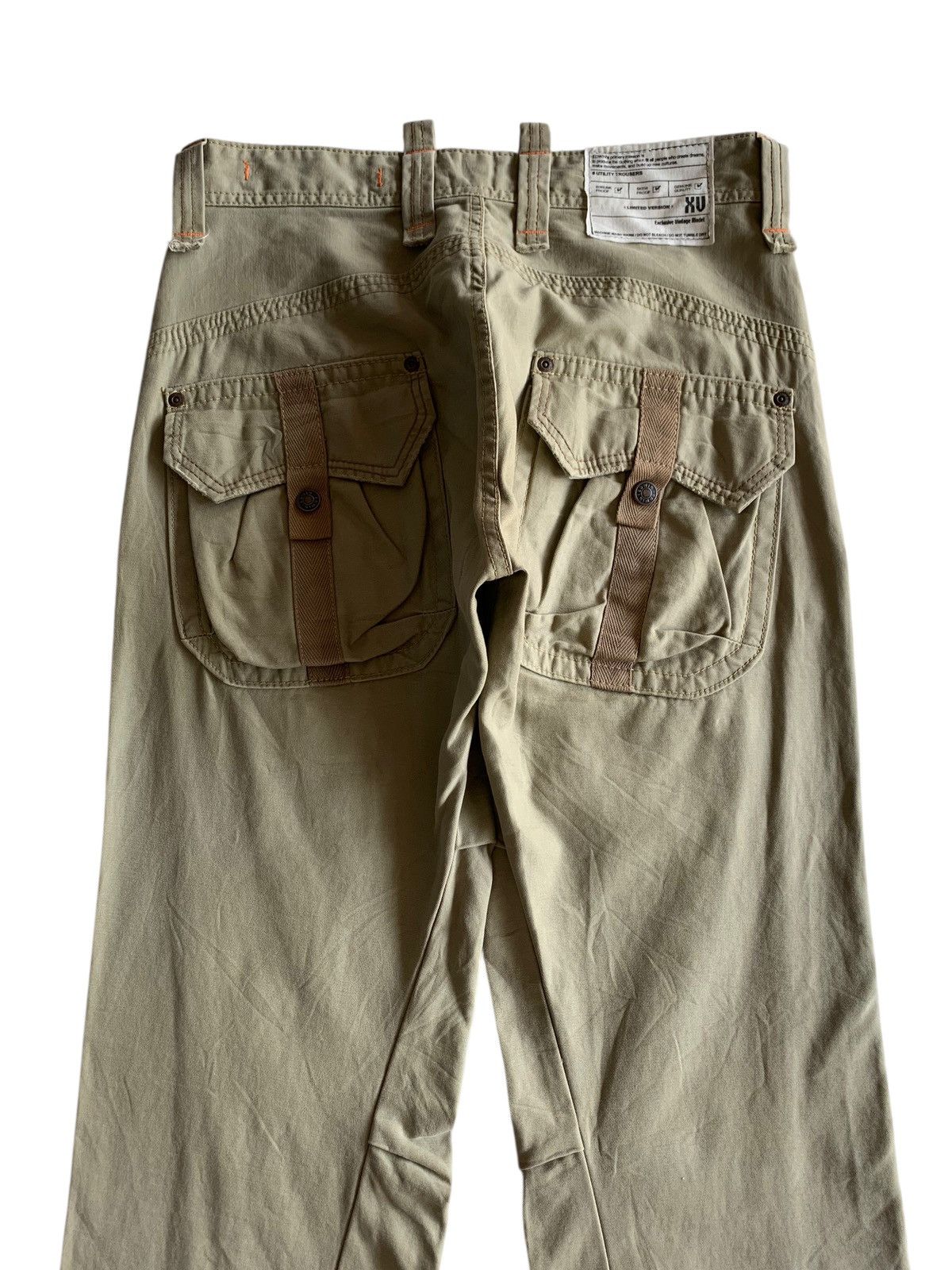 Edwin FLARED EDWIN XV CARGO PANTS JAPANESE DESIGN DENIM Size US 30 / EU 46 - 9 Thumbnail