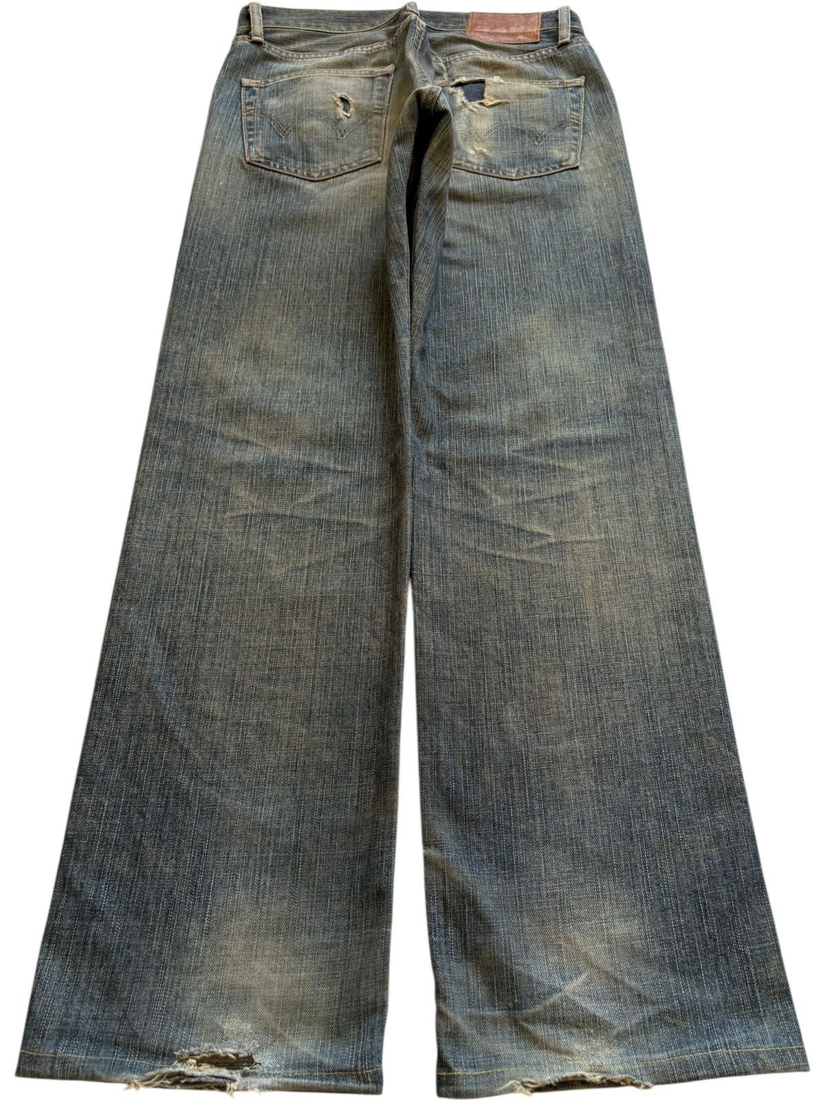 Edwin Vintage Edwin 503 Rusty Mud Wash Loose Baggy Jeans Size US 30 / EU 46 - 2 Thumbnail