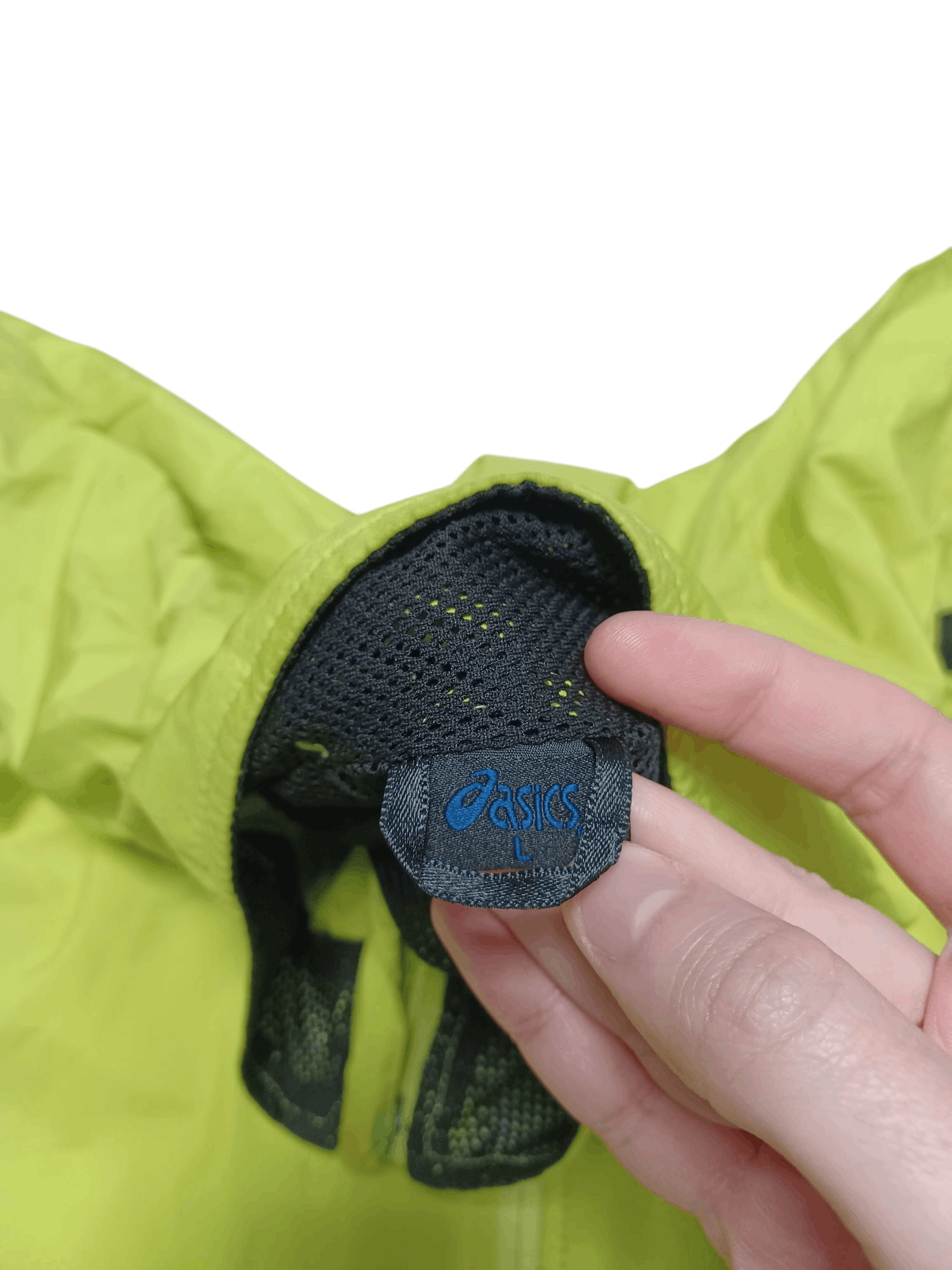 Asics ASICS VINTAGE NYLON ACID GREEN FIRE DRILL TRACK JACKET Size US L / EU 52-54 / 3 - 5 Thumbnail
