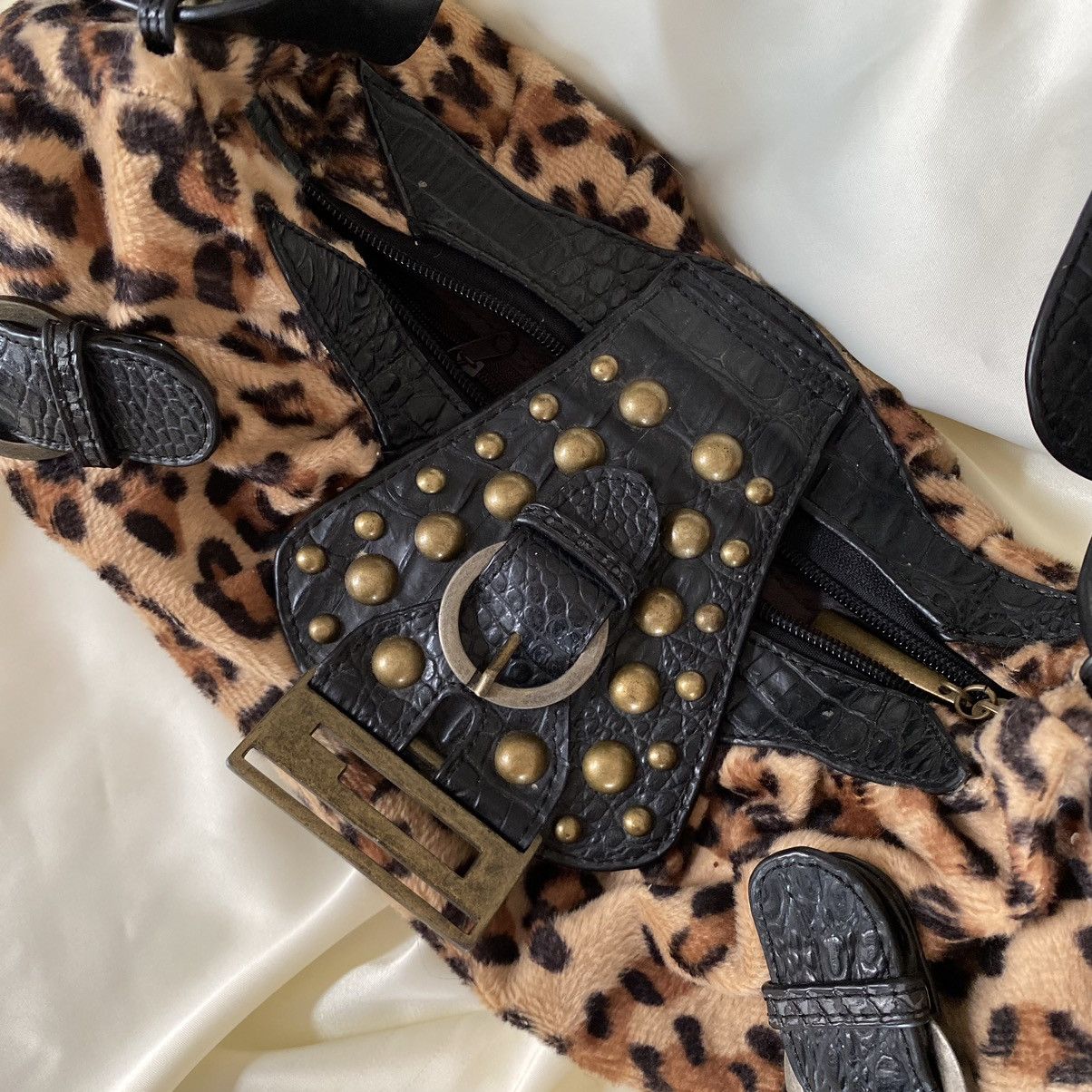 Vintage Vintage leopard shoulder bag Size ONE SIZE - 6 Thumbnail