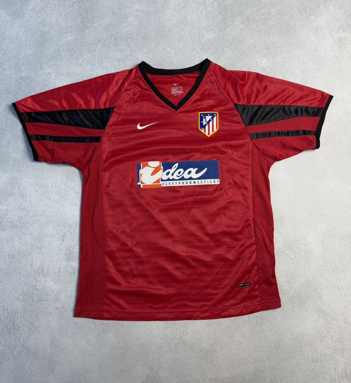 Nike Atletico Madrid 2001 2002 Away Shirt Soccer Jersey Nike Size US XXS / EU 40 - 1 Thumbnail
