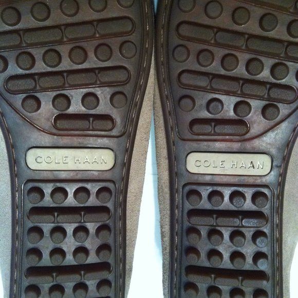 Cole Haan COLE HAAN MEN'S TAN LEATHER SUEDE LOAFERS SIZE: 10M Size US 10 / EU 43 - 6 Thumbnail